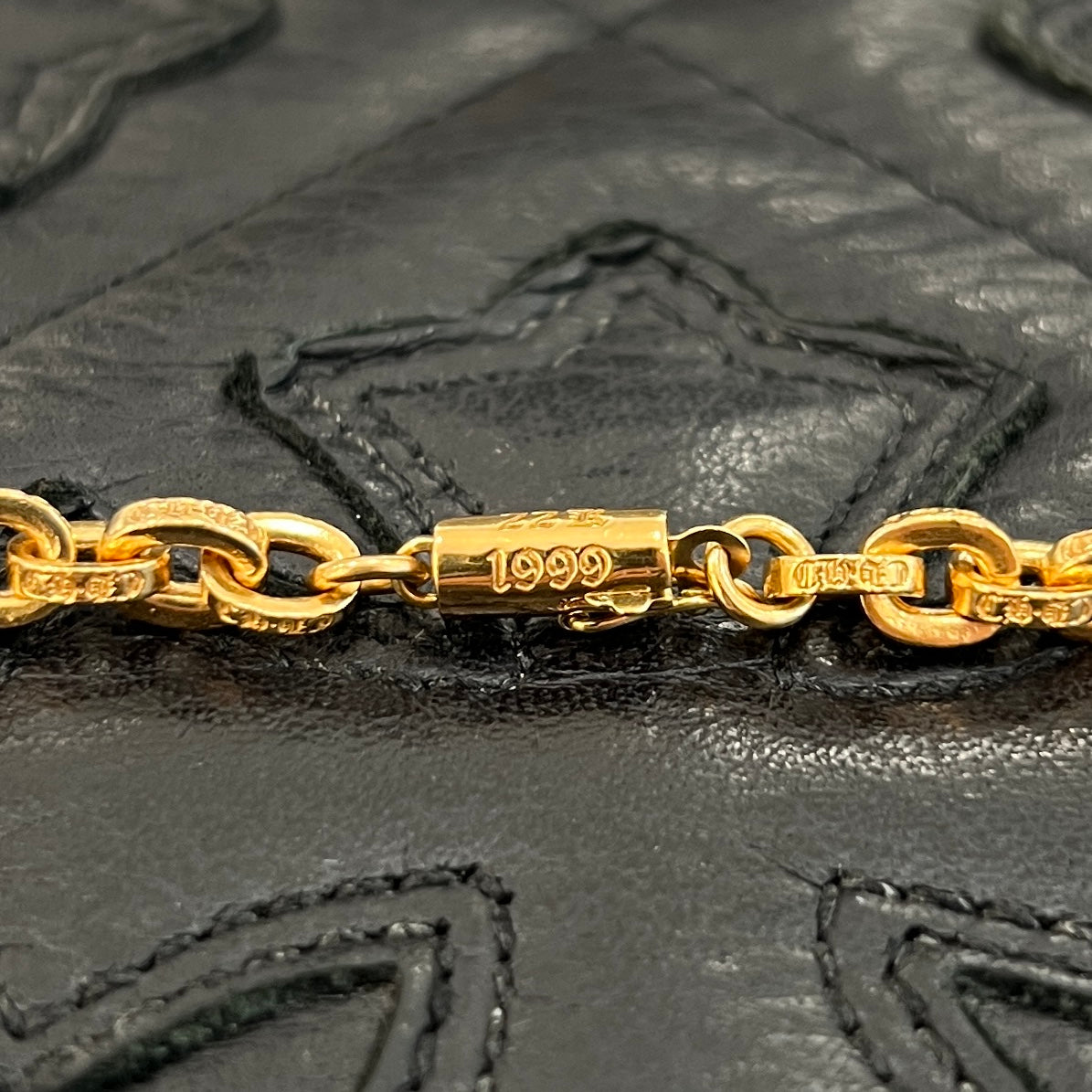 CHROME HEARTS 22K Paper Chain Necklace 20 Inch クロムハーツ 22K ペーパーチェーン ネックレス 20インチ