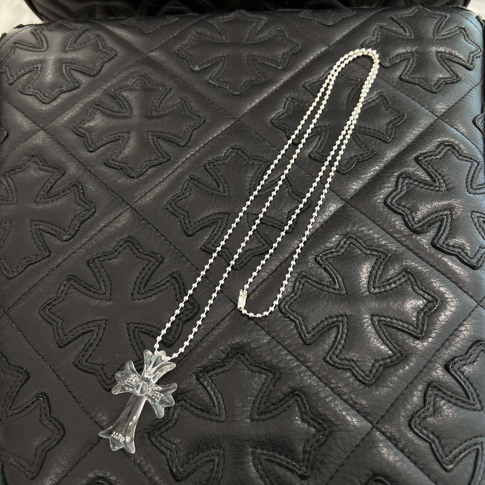 CHROME HEARTS PENDANT CH CRS SML PLSTC クロムハーツ ペンダント CHクロス スモール プラスチック