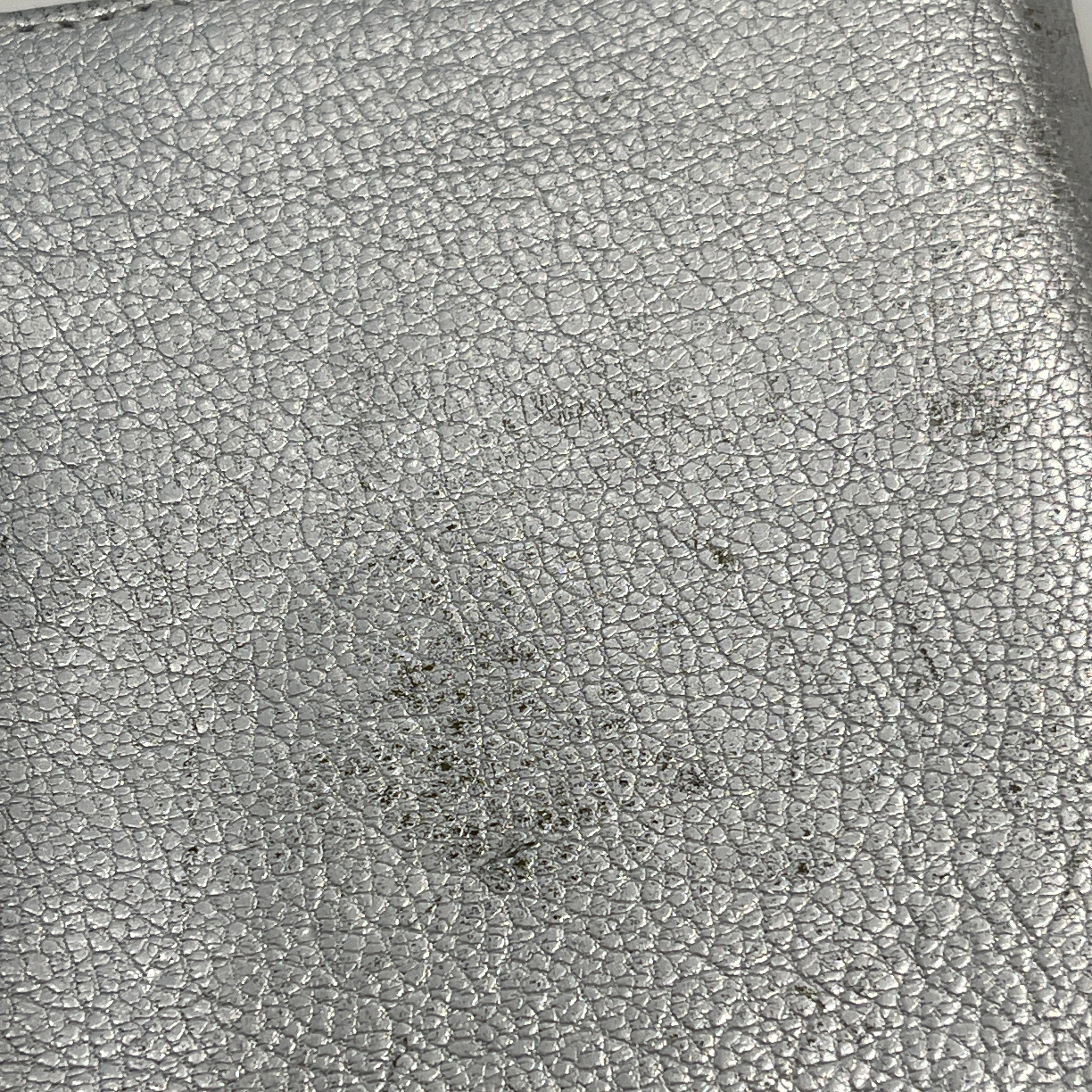 CHROME HEARTS 1SNAP Cross Ball Button Glitter Leather Wallet