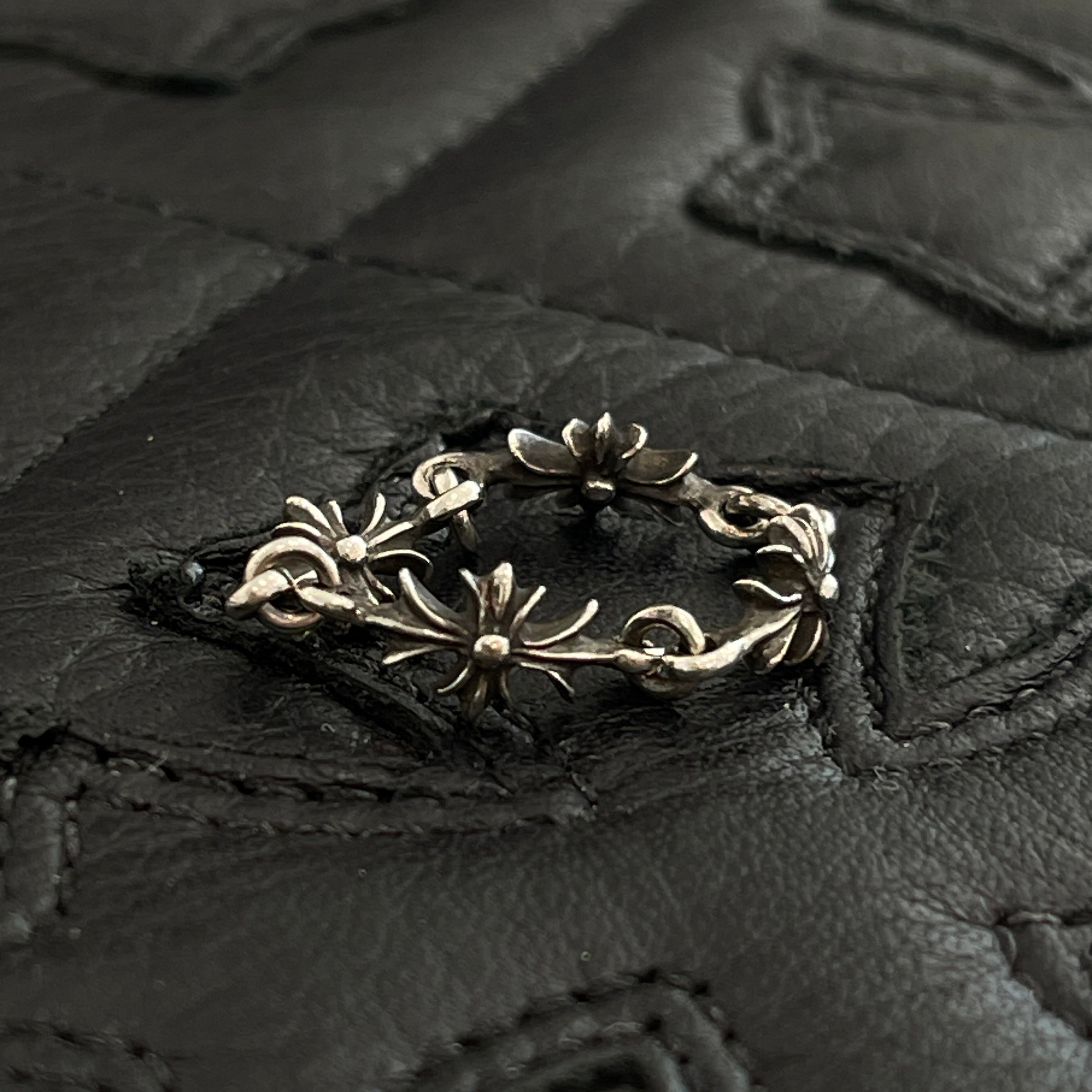 CHROME HEARTS Tiny E CH Plus Silver Ring Size 11号 クロムハーツ タイニーE CHプラス シルバーリング サイズ11号