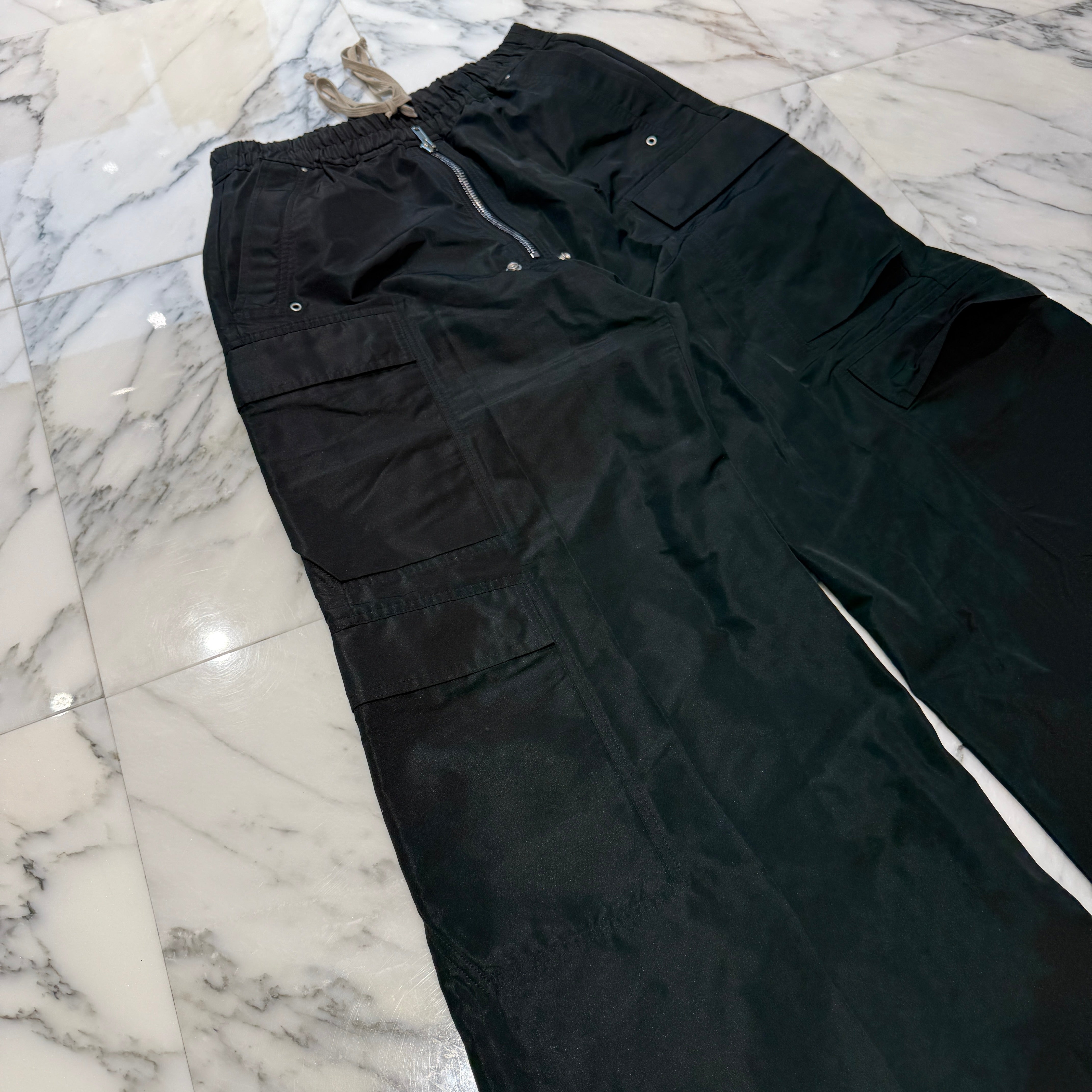 Rick Owens 2024SS Cargo Belas Wide Pants RU01D3339-FK Size 48 リックオウェンス カーゴ ベラ ワイドパンツ サイズ48