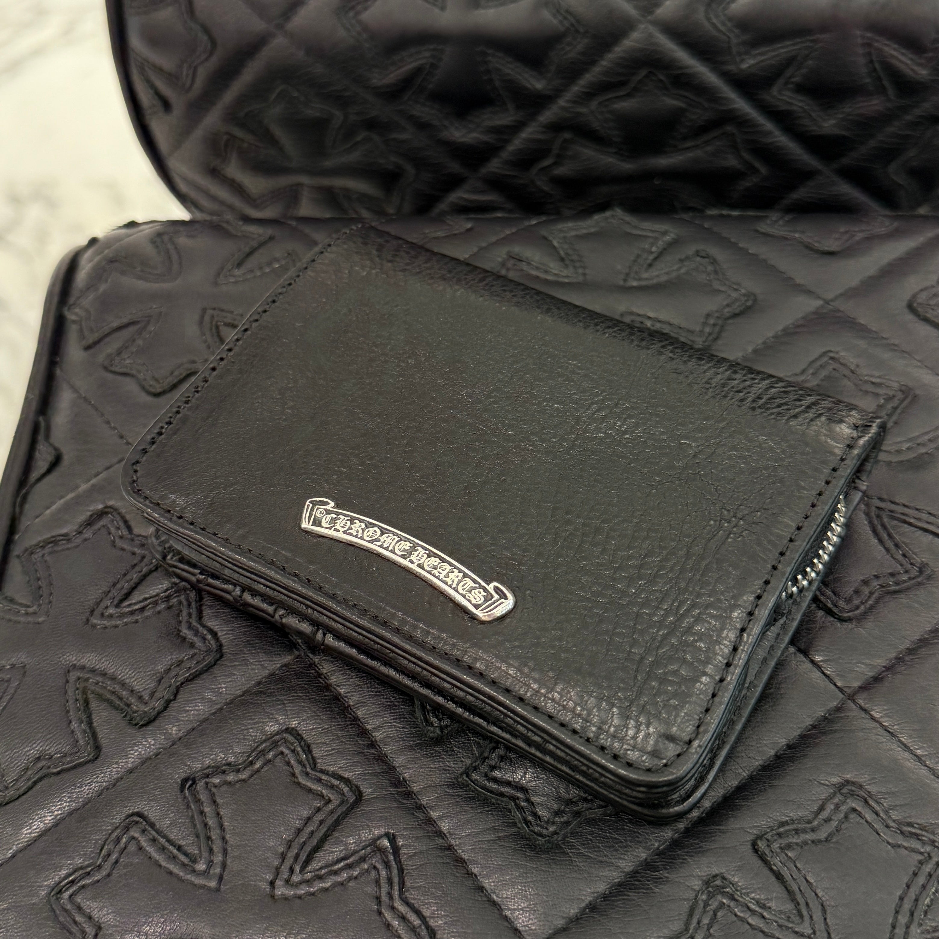 CHROME HEARTS Joey Scroll Wallet クロムハーツ ジョーイスクロール