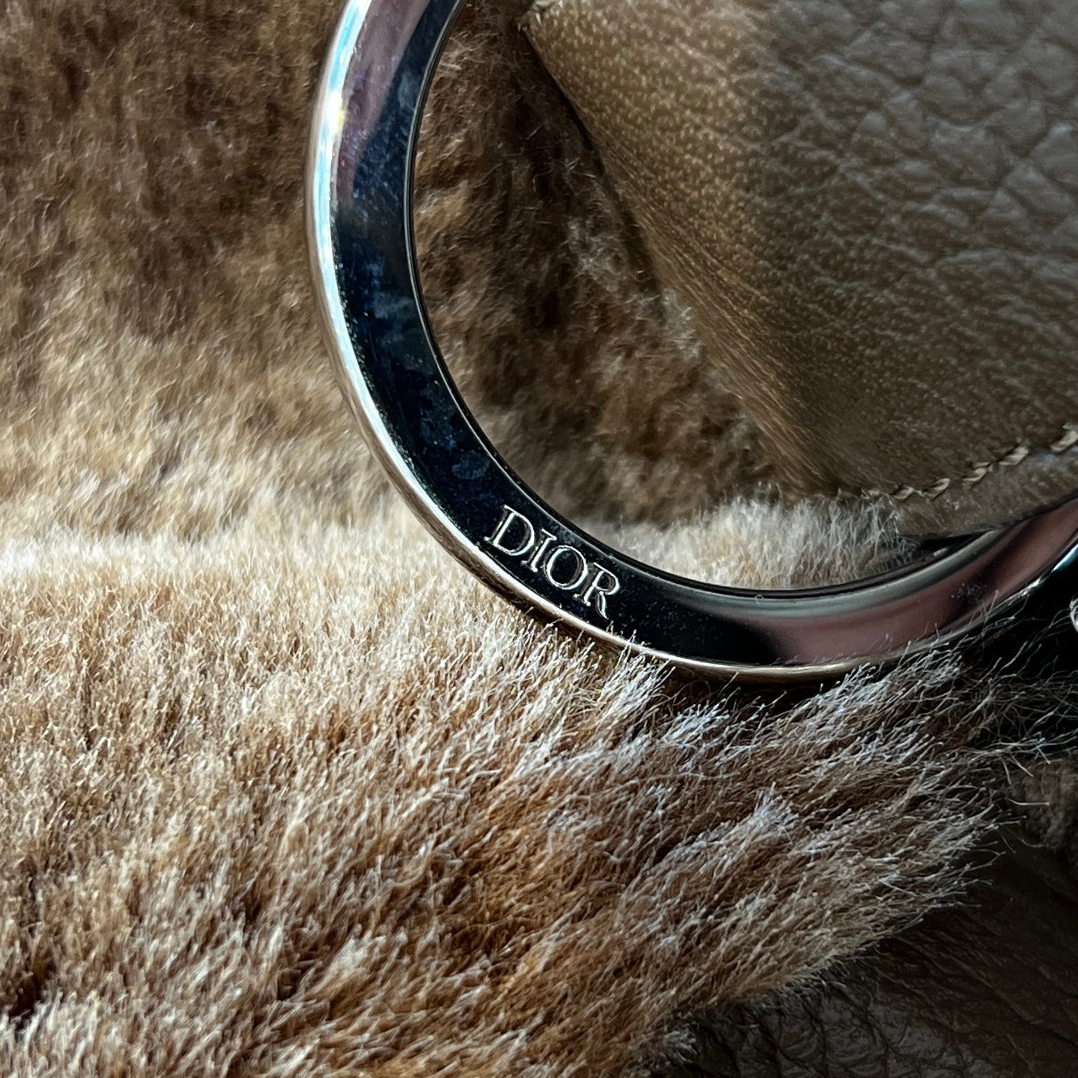 DIOR 2023AW Dior HOMME Layered Reversible Shearling Bomber Jacket 313L416A0662 Size 52 ディオール ディオールオム レイヤード リバーシブル シェアーリング ボンバージャケット サイズ52