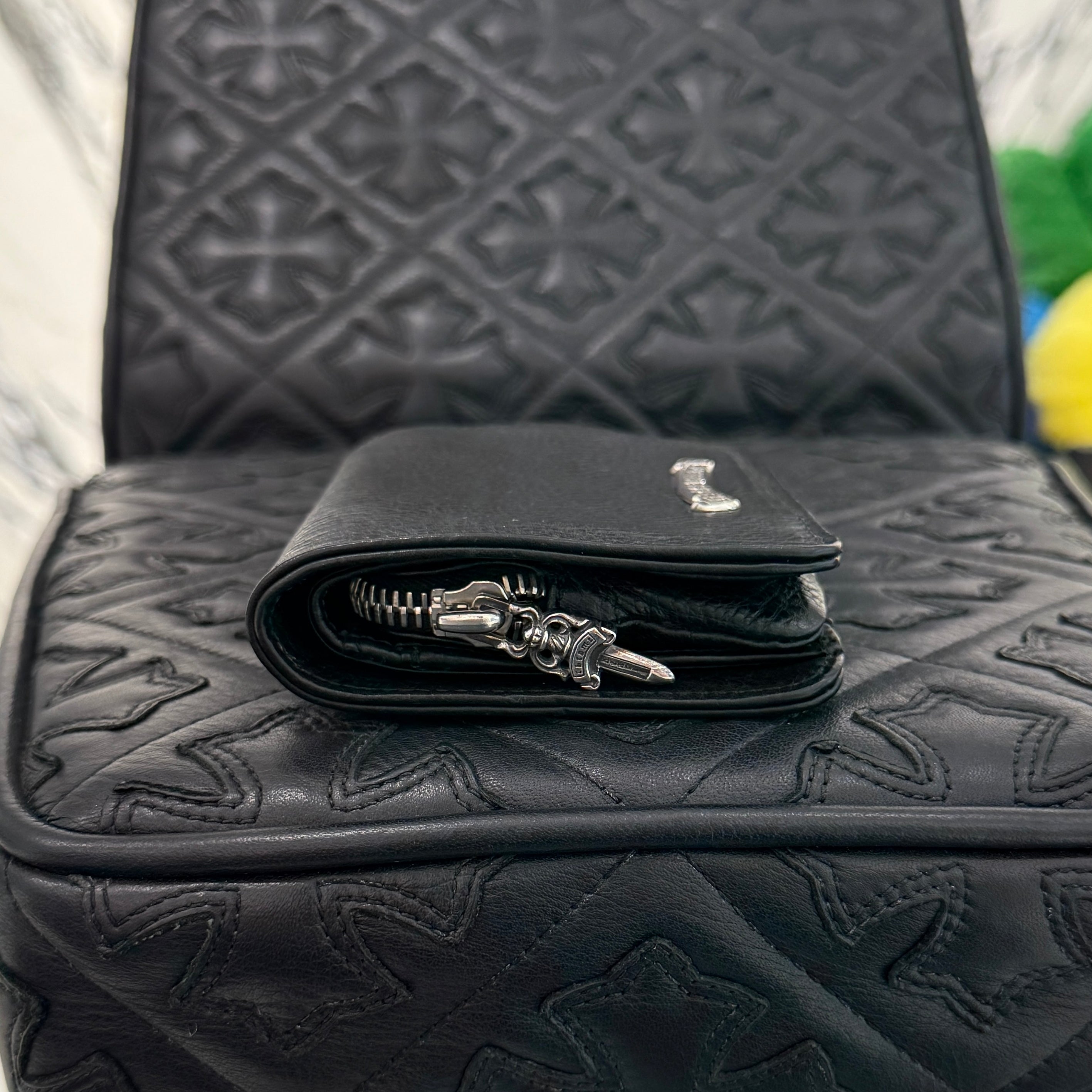 CHROME HEARTS Joey Scroll Wallet クロムハーツ ジョーイスクロールウォレット