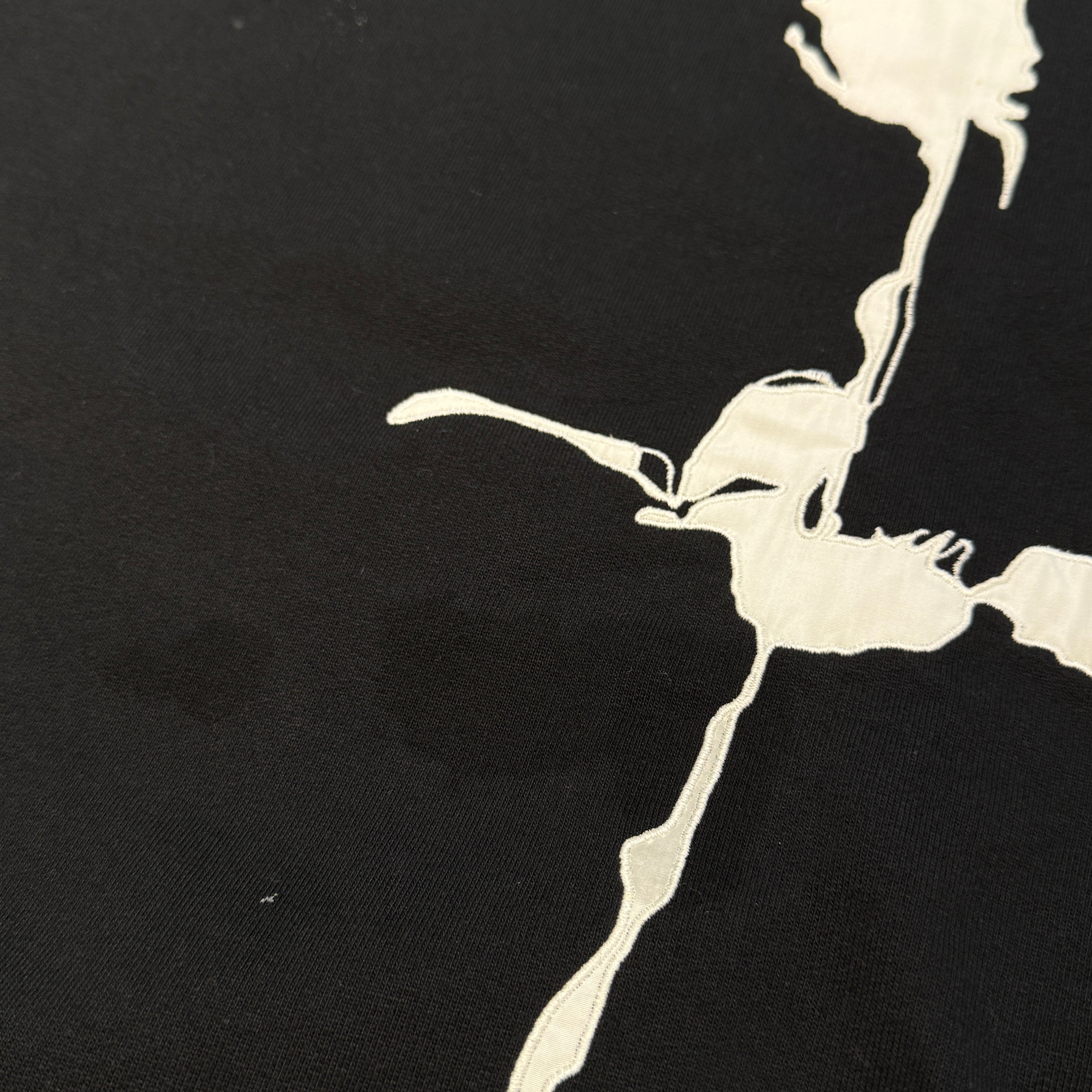 PRADA 2023SS Flower Patch Crew Neck Sweat Shirt UJL99A S232 140Y Size XXS プラダ フラワーパッチ クルーネック スウェットシャツ サイズXXS