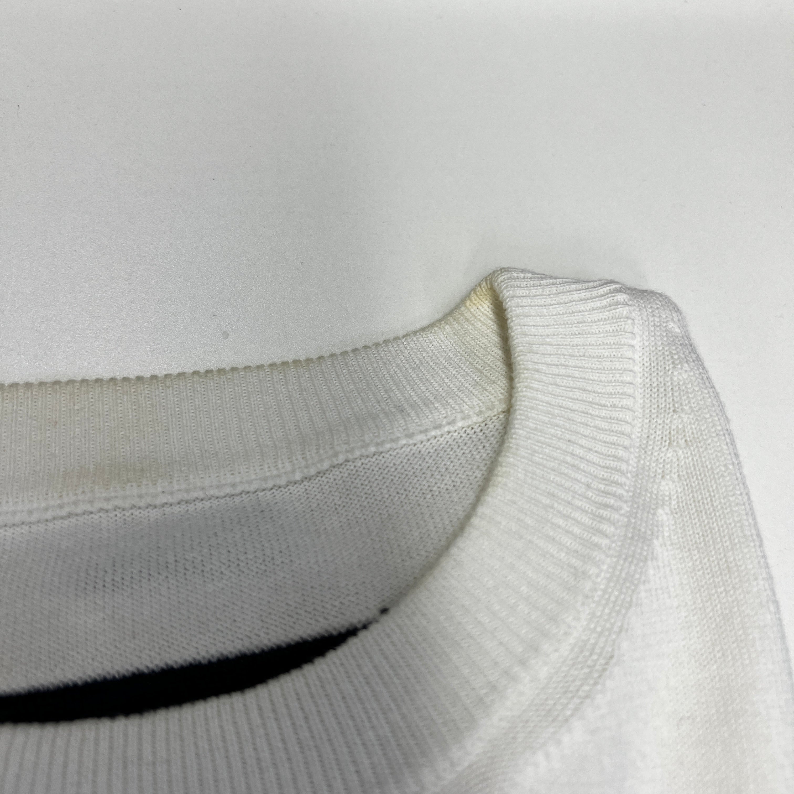 LOUIS VUITTON 2023AW Front Logo Cotton Knit Tee Size S ルイヴィトン フロントロゴ コットン ニット Tシャツ サイズS