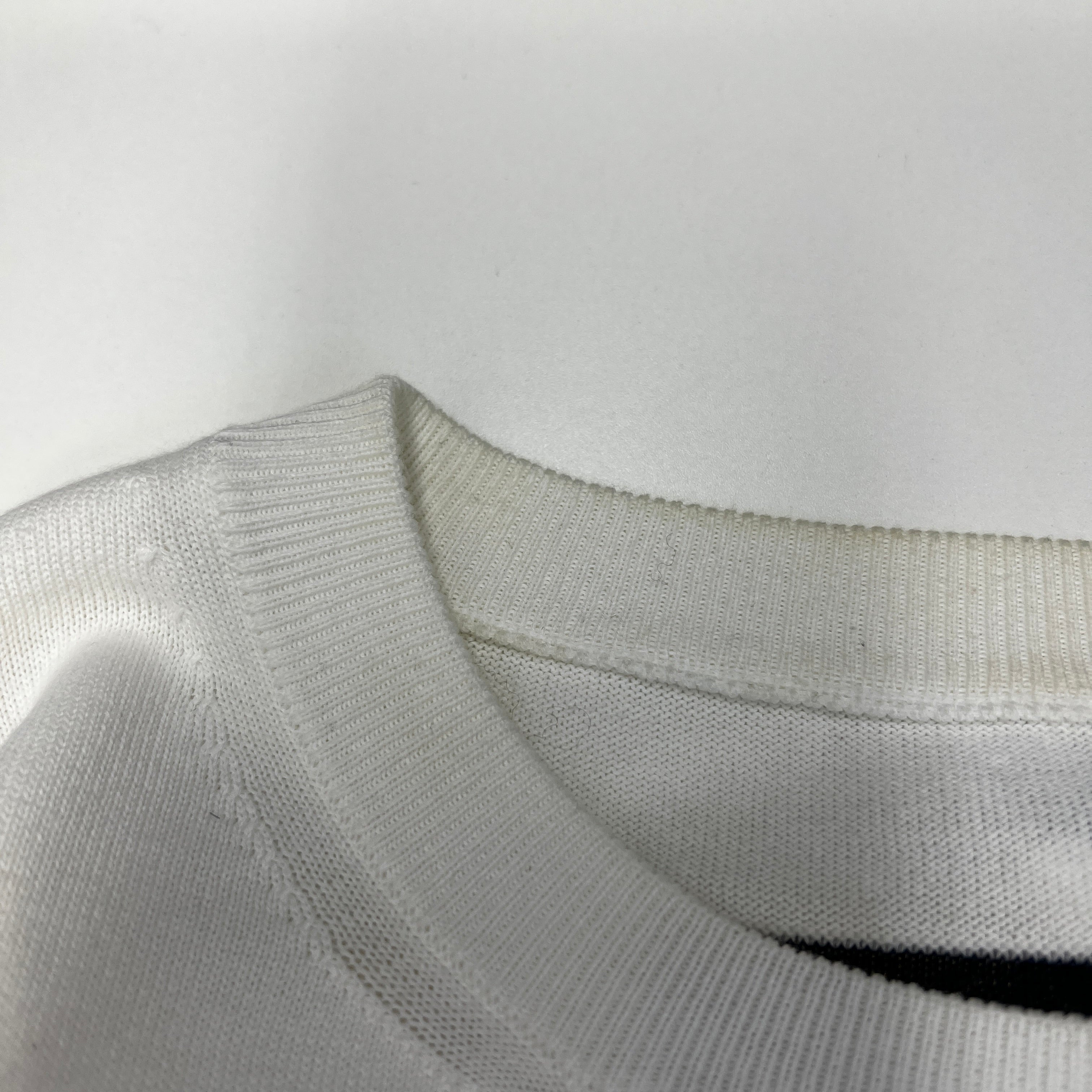 LOUIS VUITTON 2023AW Front Logo Cotton Knit Tee Size S ルイヴィトン フロントロゴ コットン ニット Tシャツ サイズS