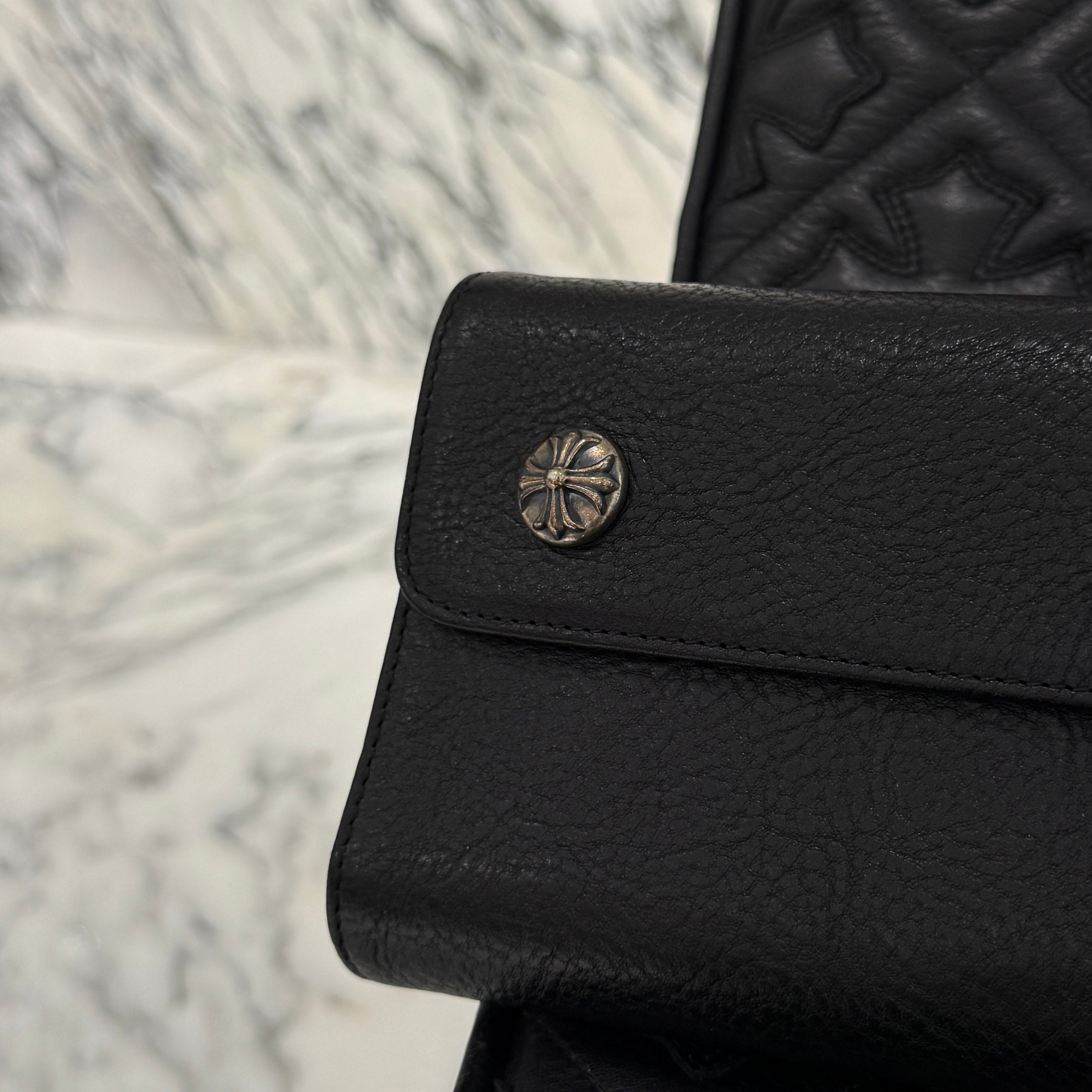 CHROME HEARTS WAVE CROSS BALL ウォレット CHROME HEARTS クロムハーツ WAVE CROSS BALL ウェーブ クロス