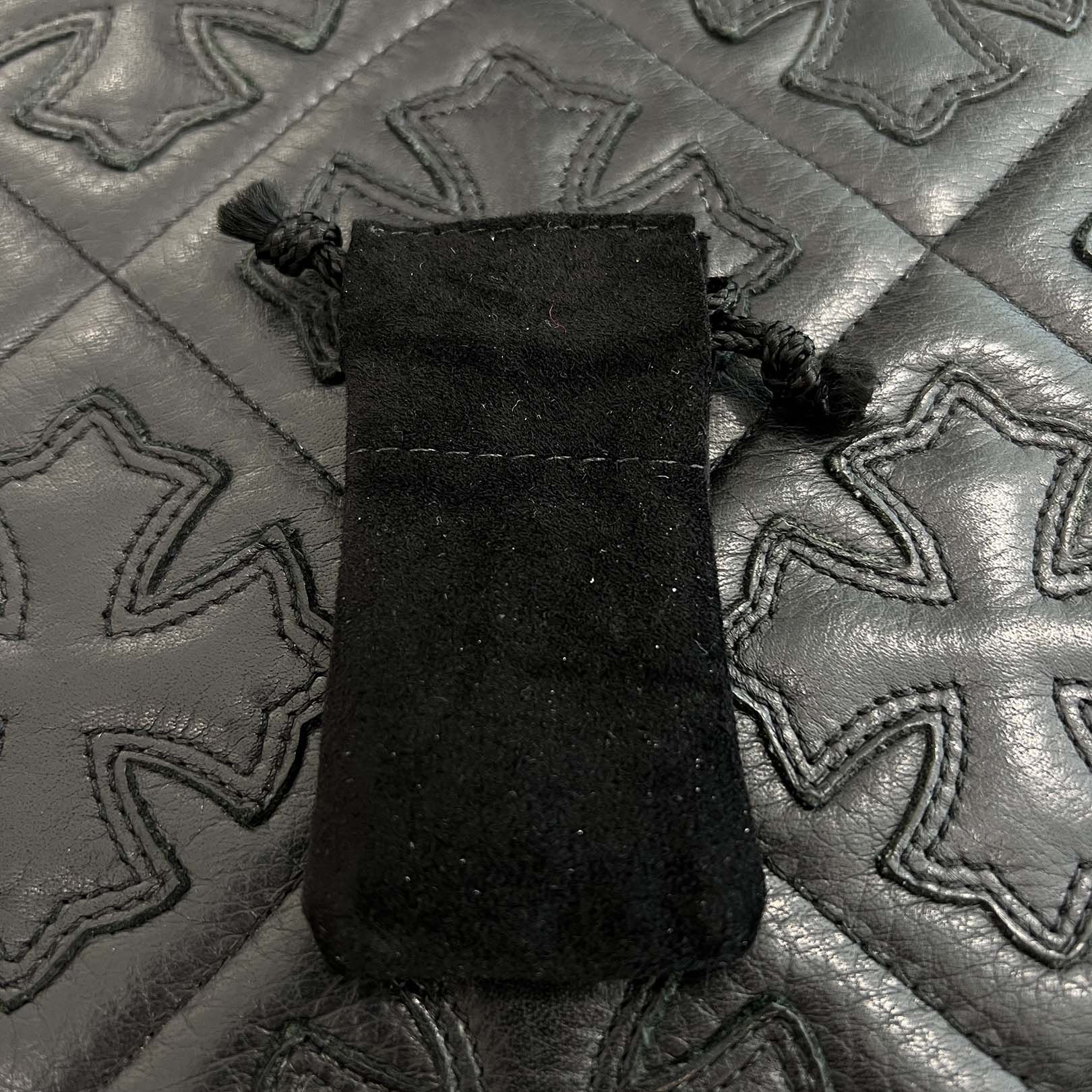 CHROME HEARTS Safety Pin Pendant Top 1 Diamond Roll Chain Necklace Size 18 Inch クロムハーツ セーフティピン 1ダイヤモンド ペンダントトップ ロールチェーン ネックレス サイズ18インチ