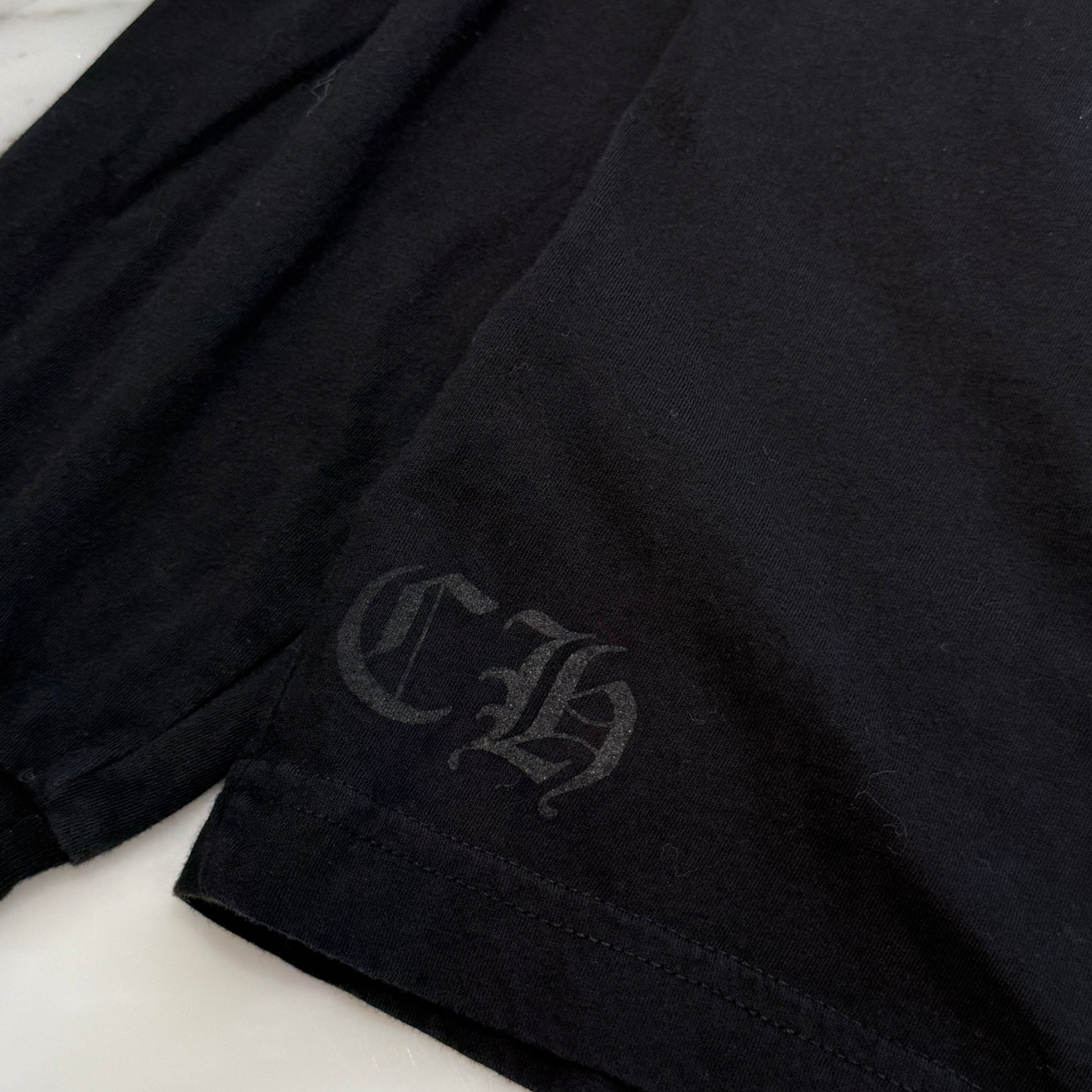 CHROME HEARTS Neck Logo Long Sleeve Tee Size XL クロムハーツ ネックロゴ ロングスリーブ Tシャツ サイズXL