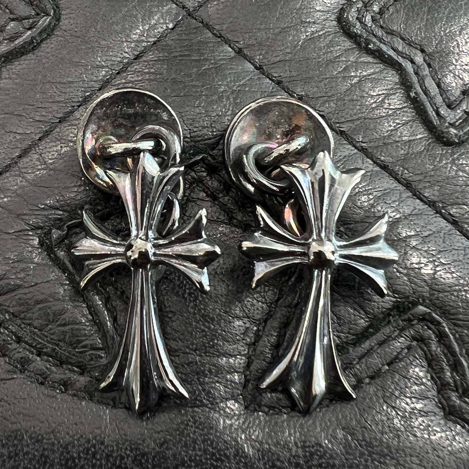 CHROME HEARTS Tiny CH Cross Horseshoe Cuffs クロムハーツ タイニーCHクロス ホースシュー カフス