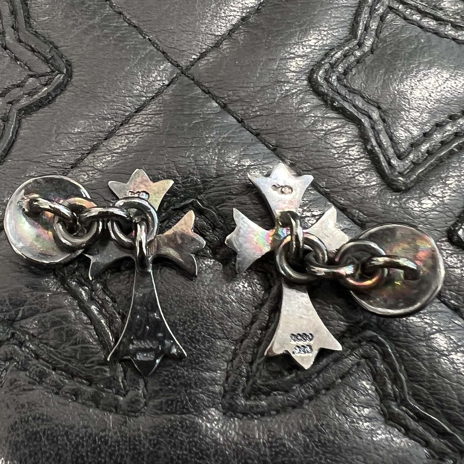 CHROME HEARTS Tiny CH Cross Horseshoe Cuffs クロムハーツ タイニー