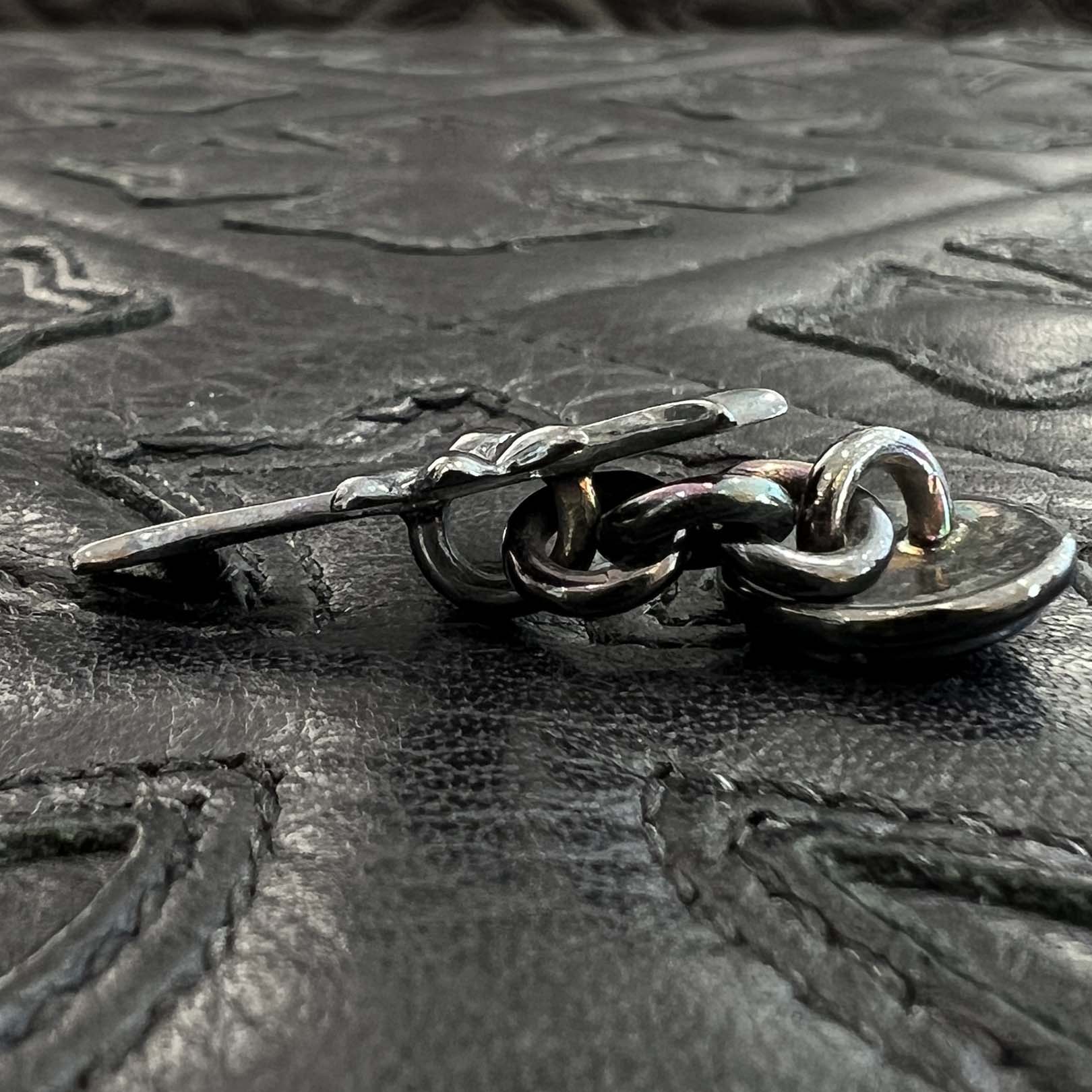 CHROME HEARTS Tiny CH Cross Horseshoe Cuffs クロムハーツ タイニーCHクロス ホースシュー カフス