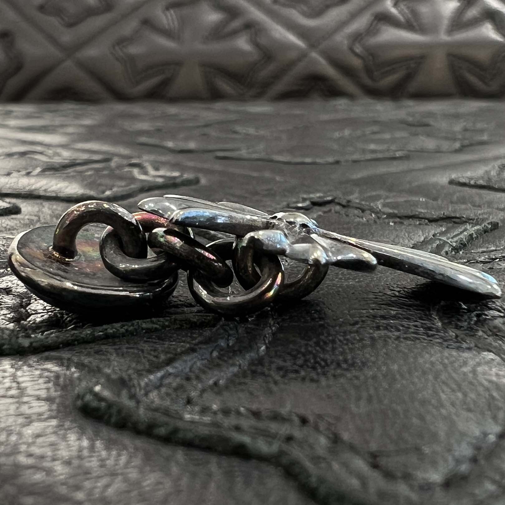 CHROME HEARTS Tiny CH Cross Horseshoe Cuffs クロムハーツ タイニーCHクロス ホースシュー カフス