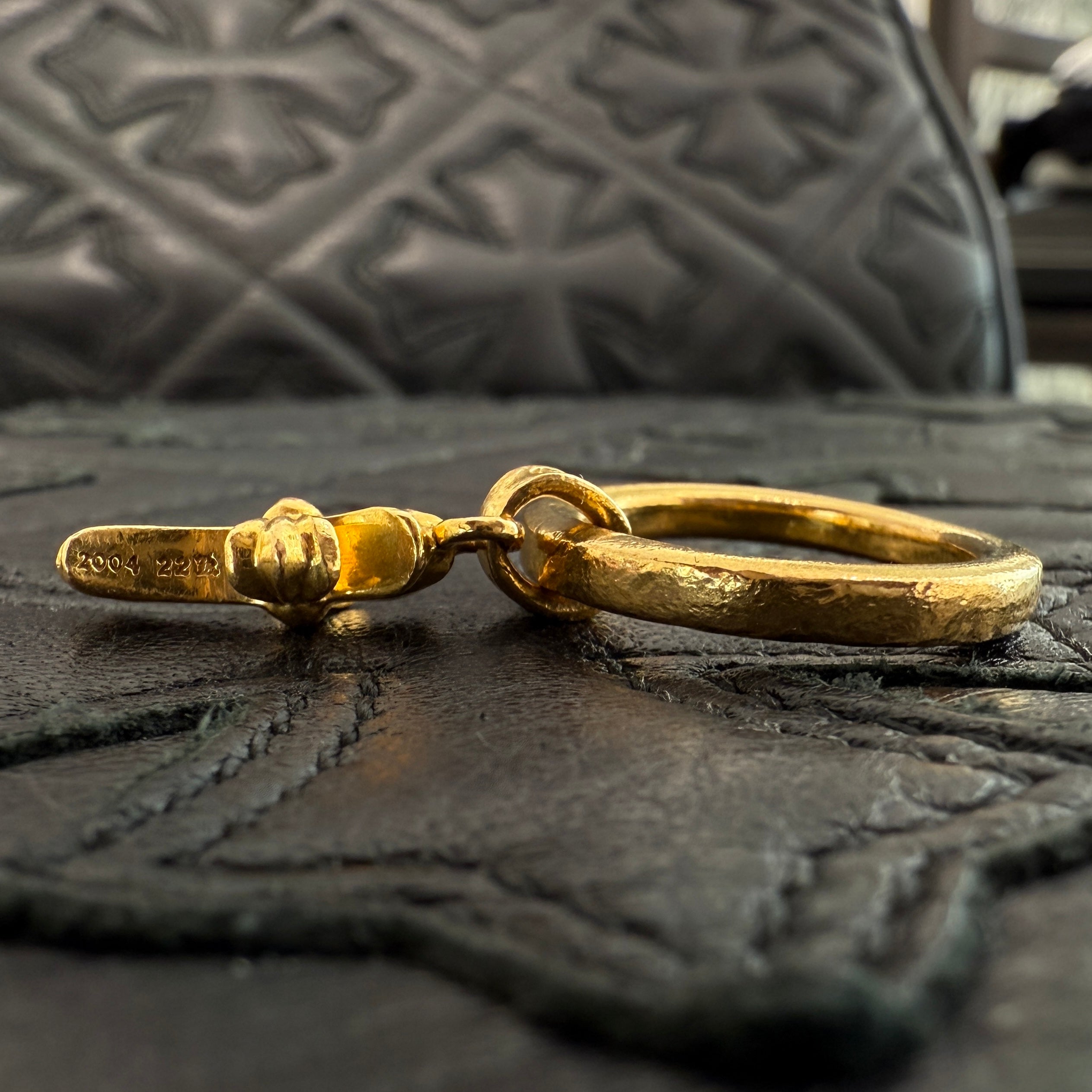 CHROME HEARTS 22K Baby Fat NTFL Ring Size 11号 クロムハーツ 22K ベイビーファット NTFLリング サイズ11号