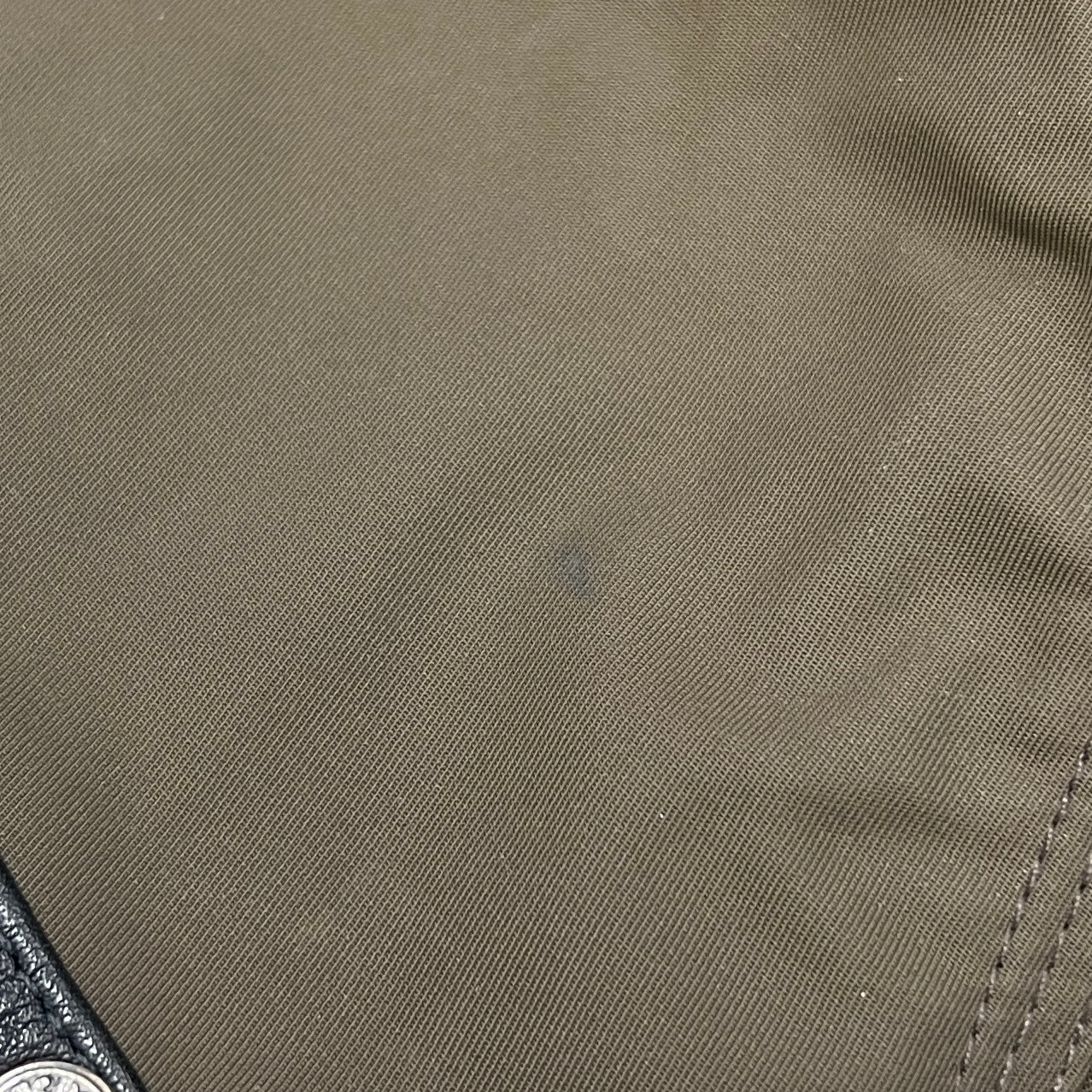 CHROME HEARTS Carpenter Leather Double Knee Nylon Pink Cross Patch Pants Size 36 クロムハーツ カーペンター レザーダブルニー ナイロン ピンク クロスパッチ ロングパンツ サイズ36