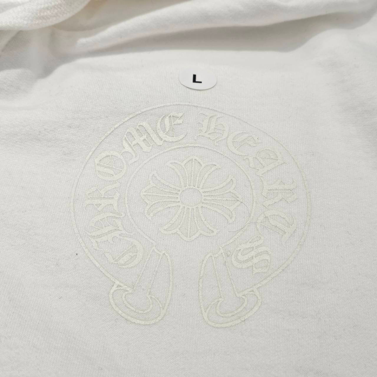 CHROME HEARTS Glow In The Dark Horseshoe Zip Up Hoodie Size L クロムハーツ グローインザダーク ホースシュー ジップアップフーディ サイズL