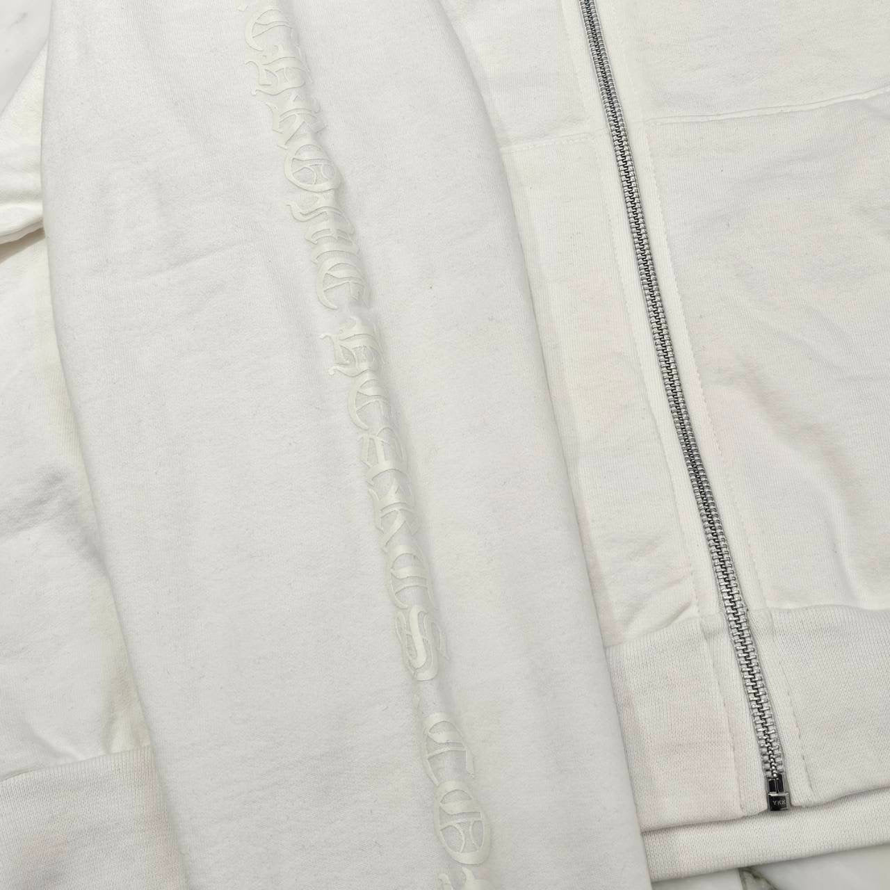 CHROME HEARTS Glow In The Dark Horseshoe Zip Up Hoodie Size L クロムハーツ グローインザダーク ホースシュー ジップアップフーディ サイズL