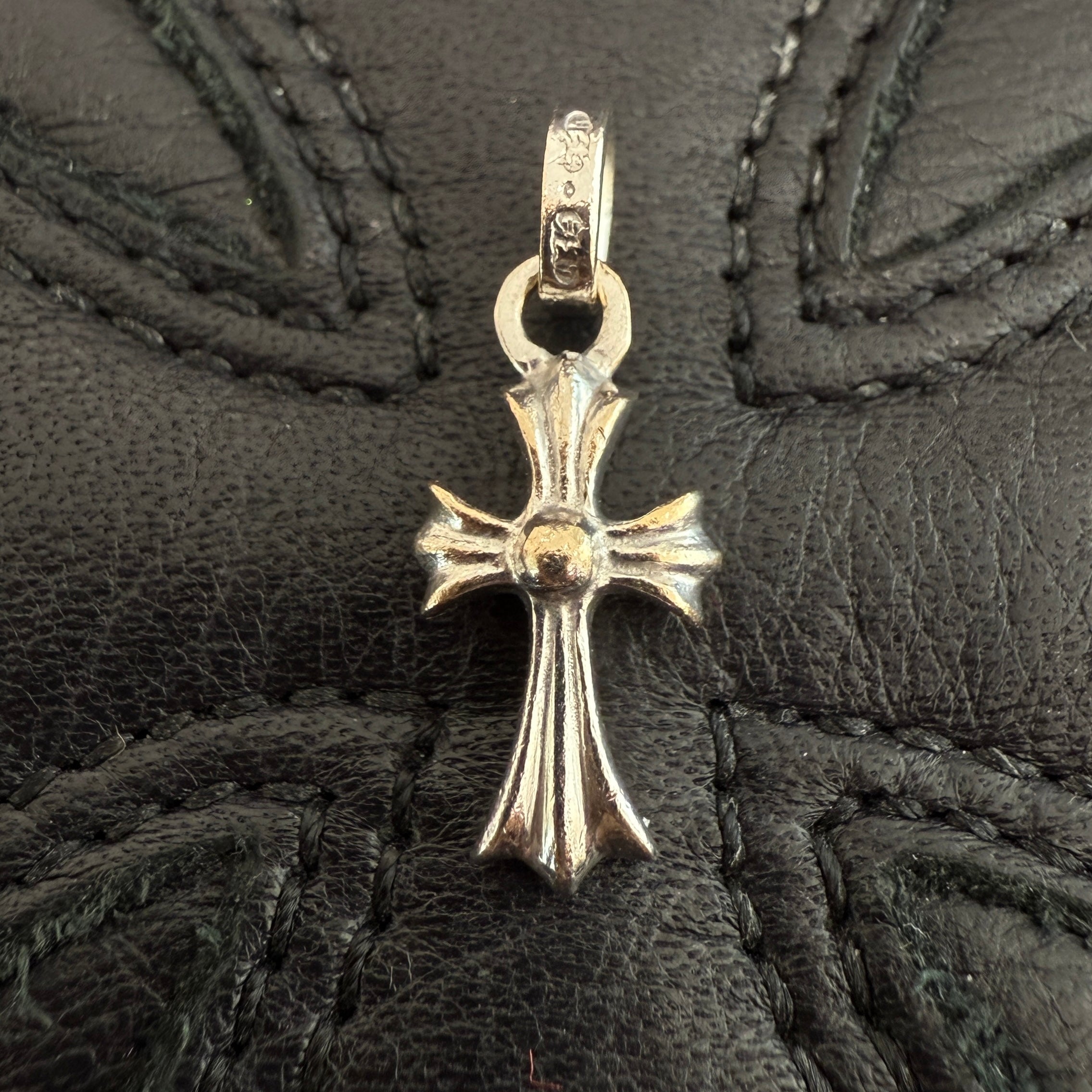 CHROME HEARTS 18K WG Baby Fat Charm Pave Diamond クロムハーツ 18K ホワイトゴールド ベビーファット チャーム パヴェダイヤ