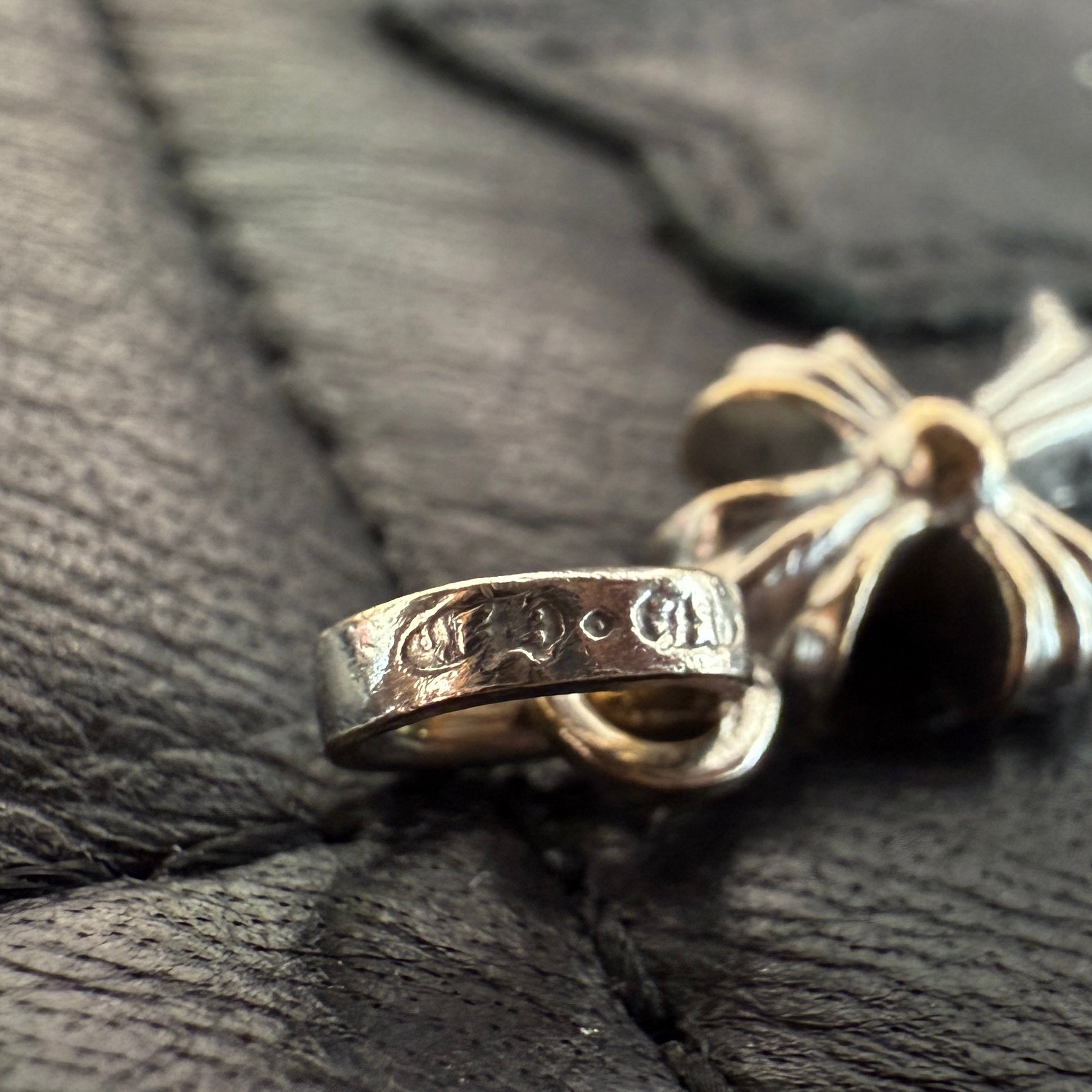 CHROME HEARTS 18K WG Baby Fat Charm Pave Diamond クロムハーツ 18K ホワイトゴールド ベビーファット チャーム パヴェダイヤ