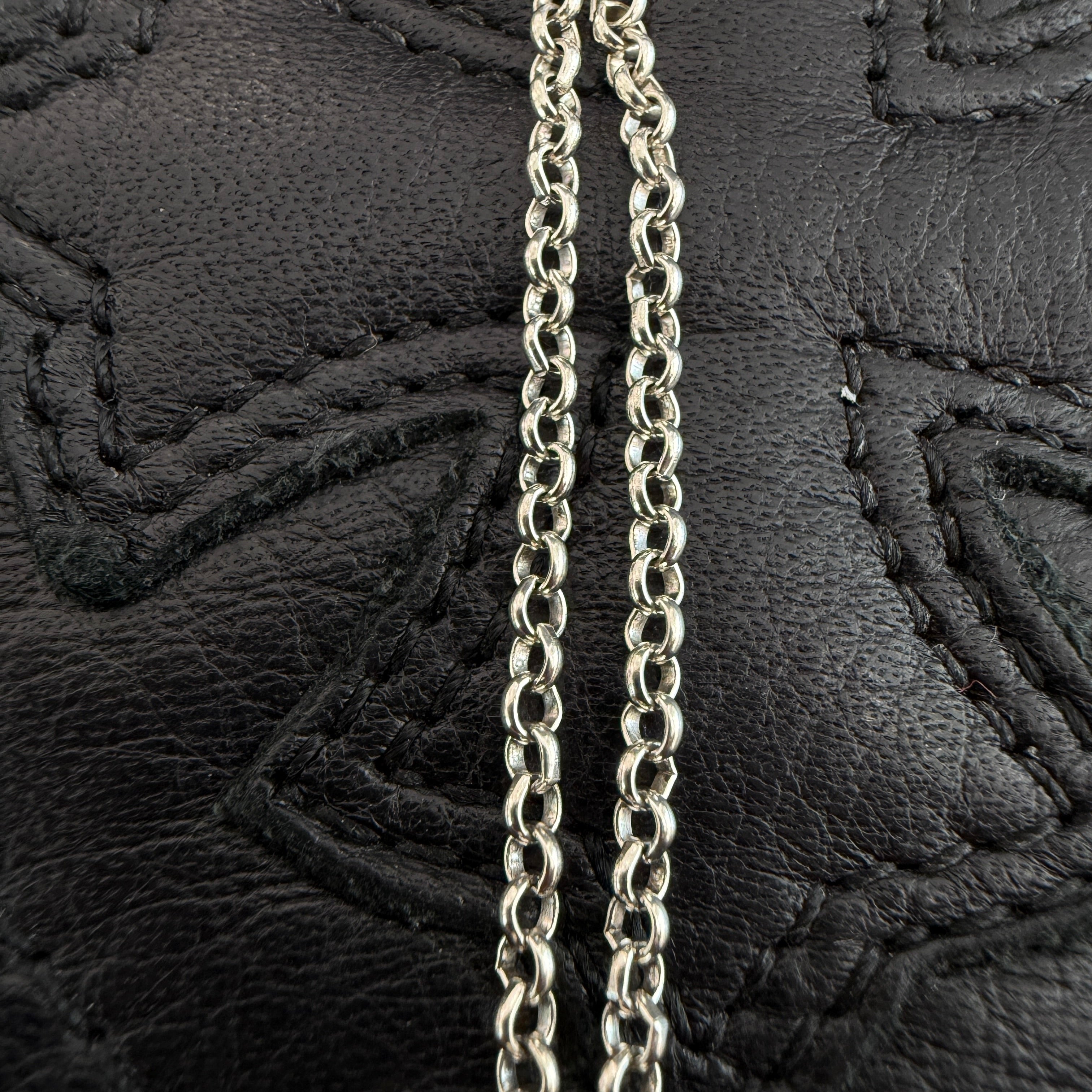 CHROME HEARTS CH Cross Double Dice Earrings クロムハーツ CHクロス ダブルダイス ピアス