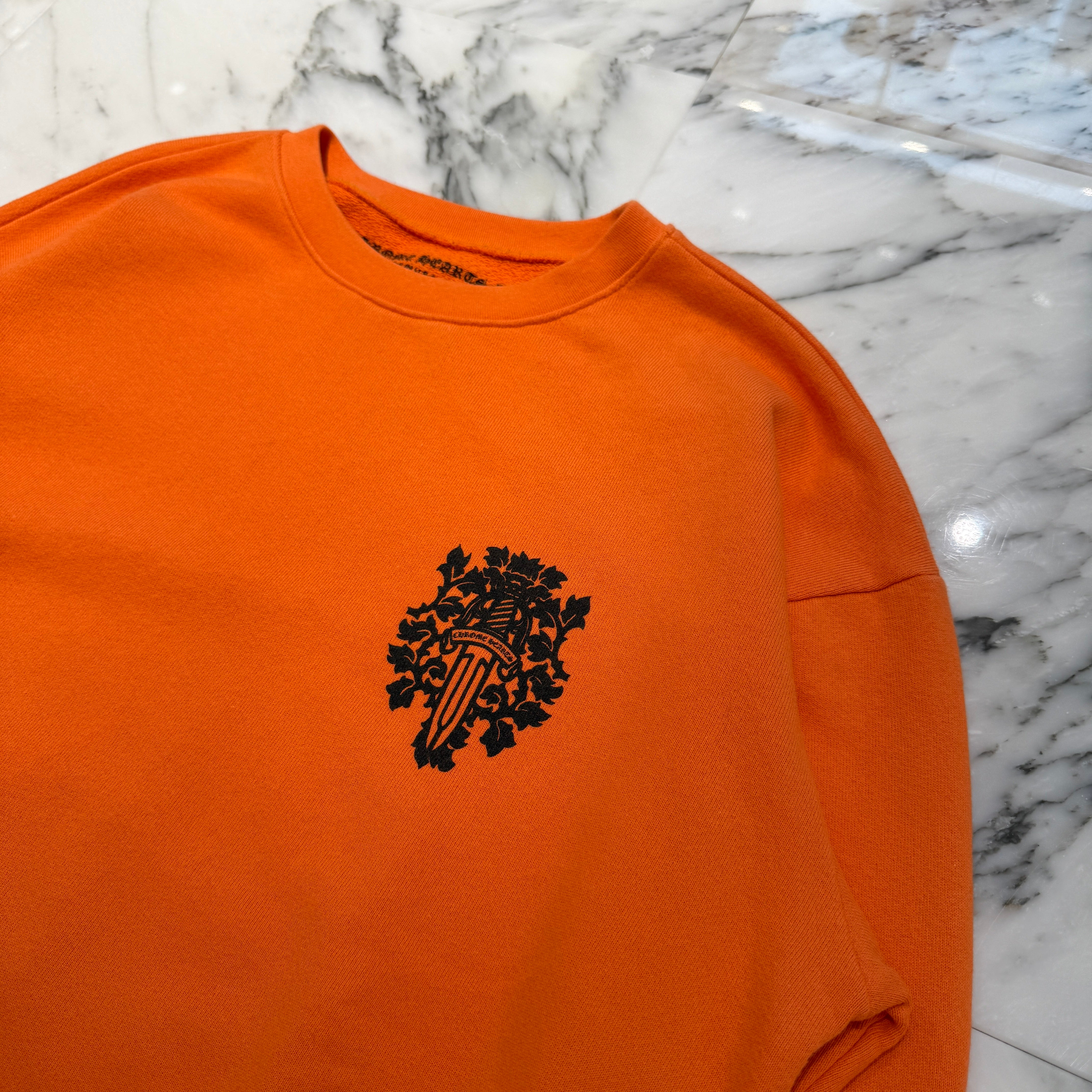 CHROME HEARTS USA Limited Vine Dagger Print Sweatshirt Size L クロムハーツ USA限定 ヴァインダガー プリント スウェットシャツ サイズL