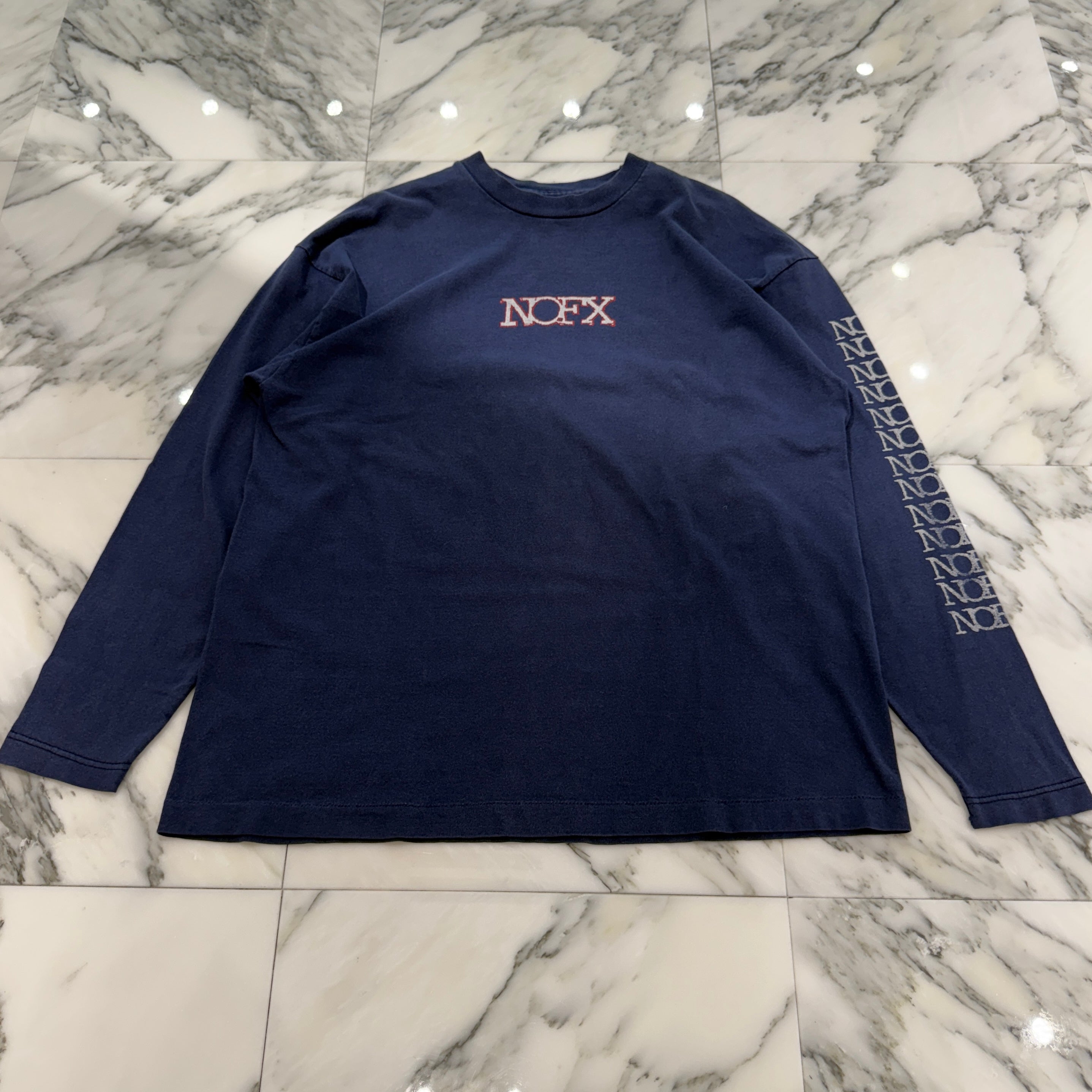 Vintage 90’s NOEX "Punk in Drublic" 1994 SCREEN STARS L/S Tee Size XL 90's ノーエフエックス "パンク イン ドラブリック " 1994 ロングスリーブTシャツ スクリーンスターズ社製 サイズXL