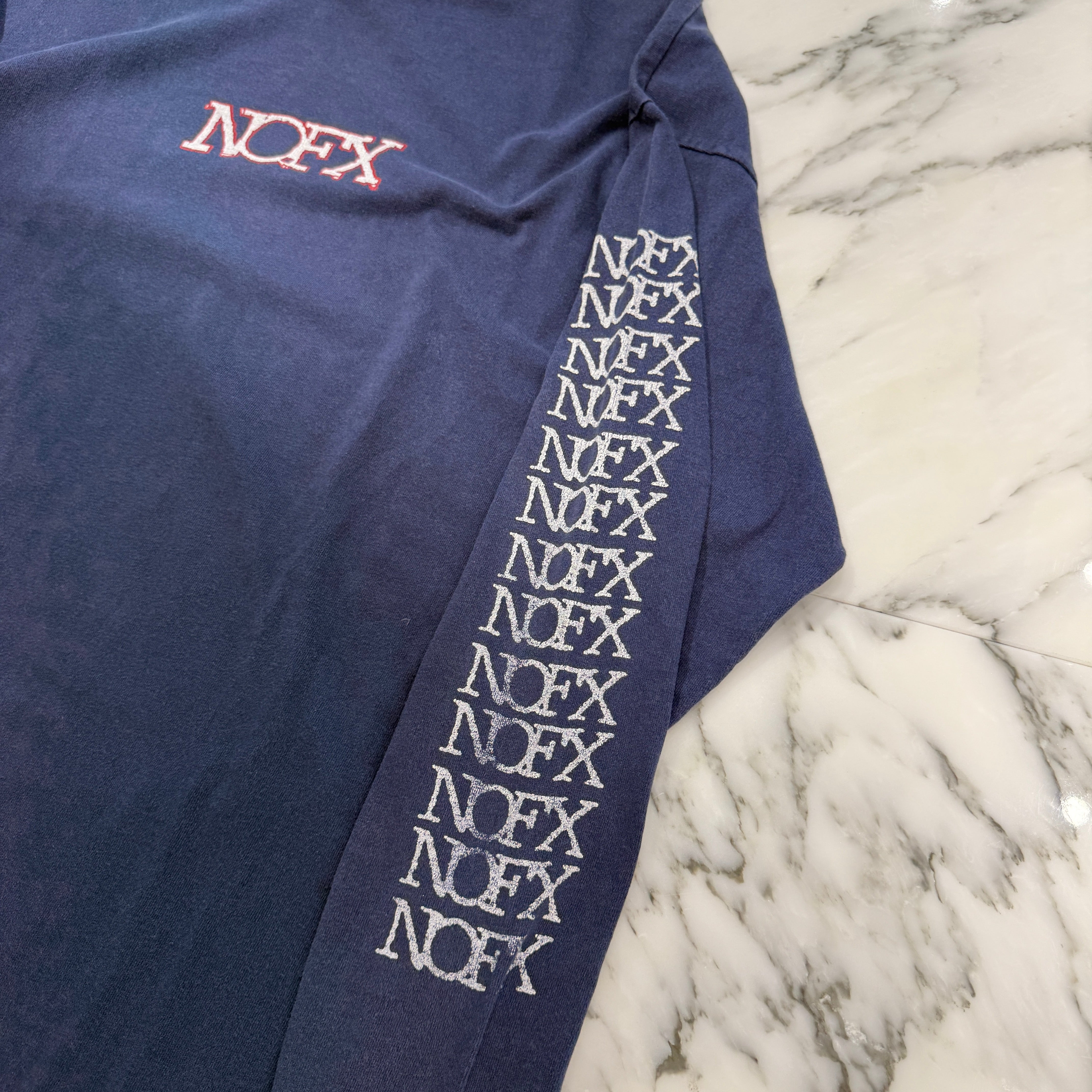 Vintage 90’s NOEX "Punk in Drublic" 1994 SCREEN STARS L/S Tee Size XL 90's ノーエフエックス "パンク イン ドラブリック " 1994 ロングスリーブTシャツ スクリーンスターズ社製 サイズXL