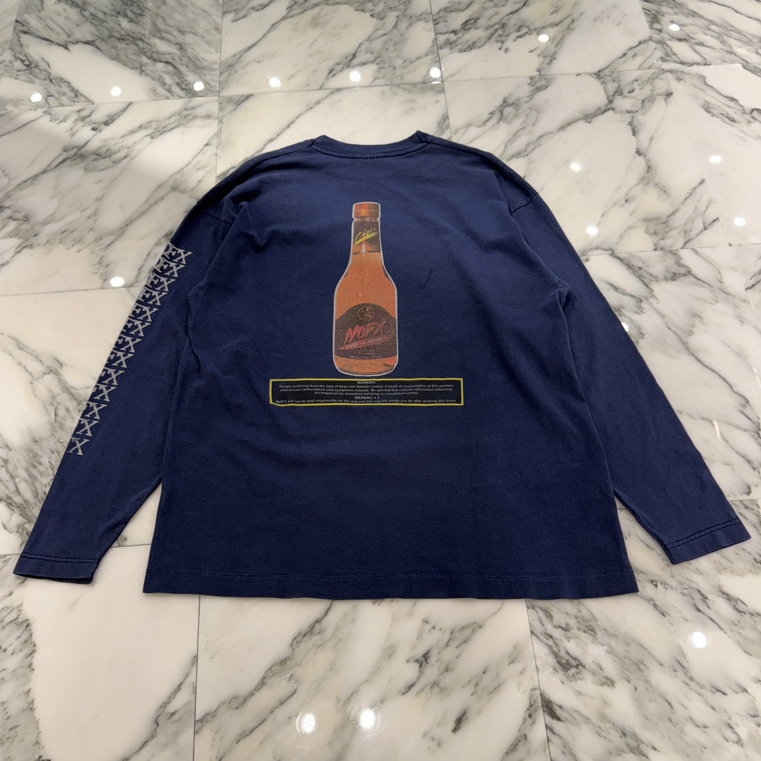 Vintage 90’s NOEX "Punk in Drublic" 1994 SCREEN STARS L/S Tee Size XL 90's ノーエフエックス "パンク イン ドラブリック " 1994 ロングスリーブTシャツ スクリーンスターズ社製 サイズXL