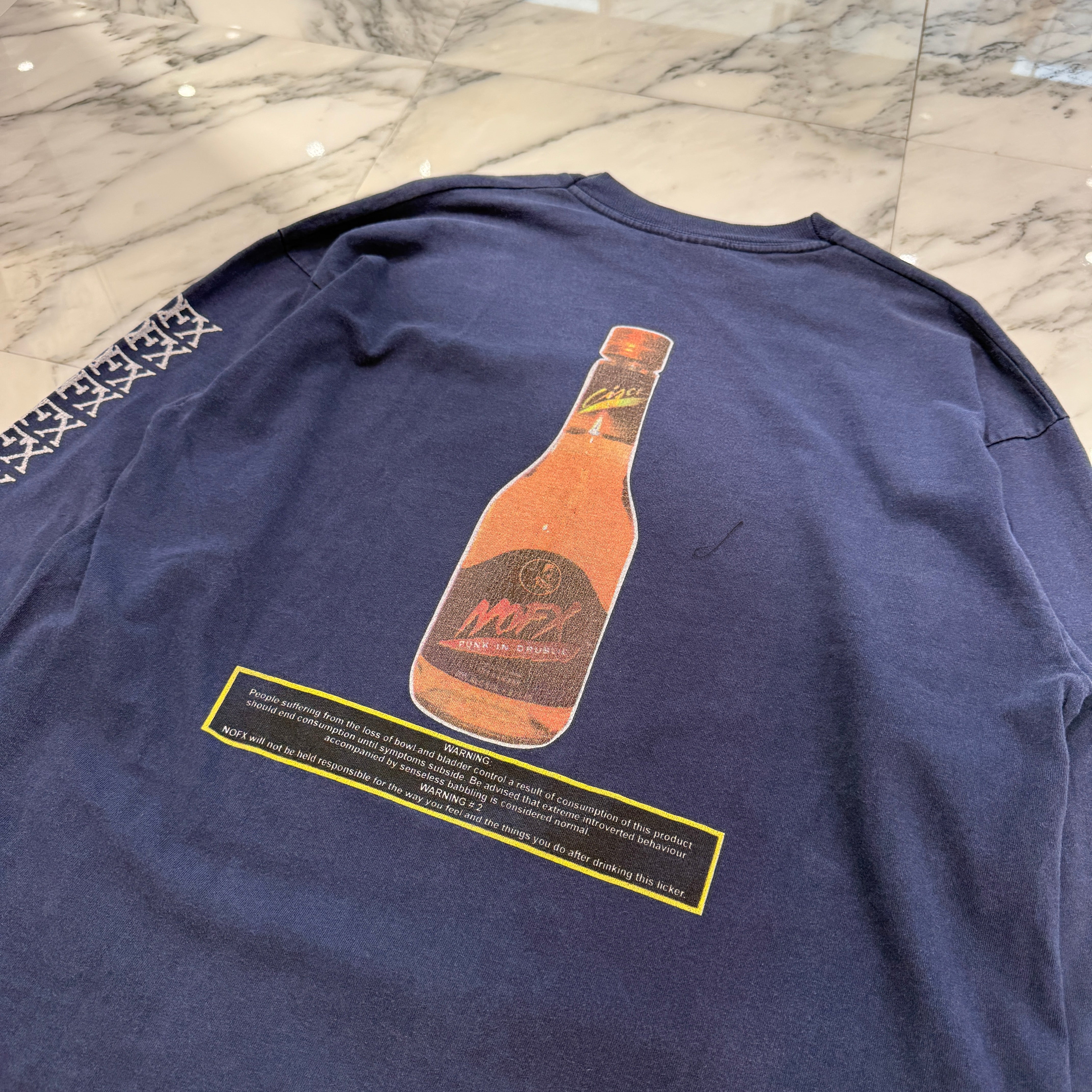 Vintage 90’s NOEX "Punk in Drublic" 1994 SCREEN STARS L/S Tee Size XL 90's ノーエフエックス "パンク イン ドラブリック " 1994 ロングスリーブTシャツ スクリーンスターズ社製 サイズXL