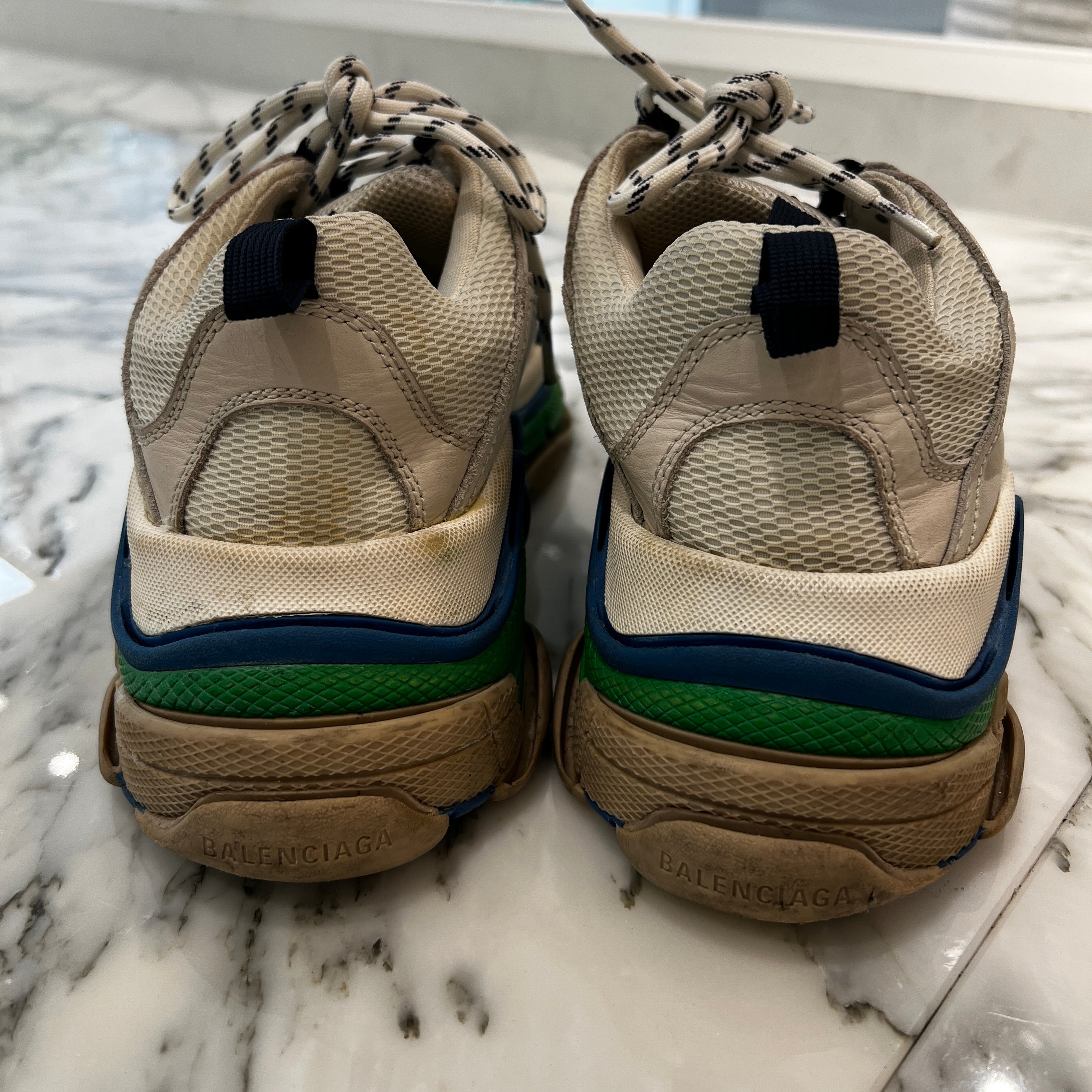 BALENCIAGA Triple S Low Cut Sneakers 541620 Size 42（27.5cm） バレンシアガ トリプスS ローカットスニーカー サイズ42（27.5cm）