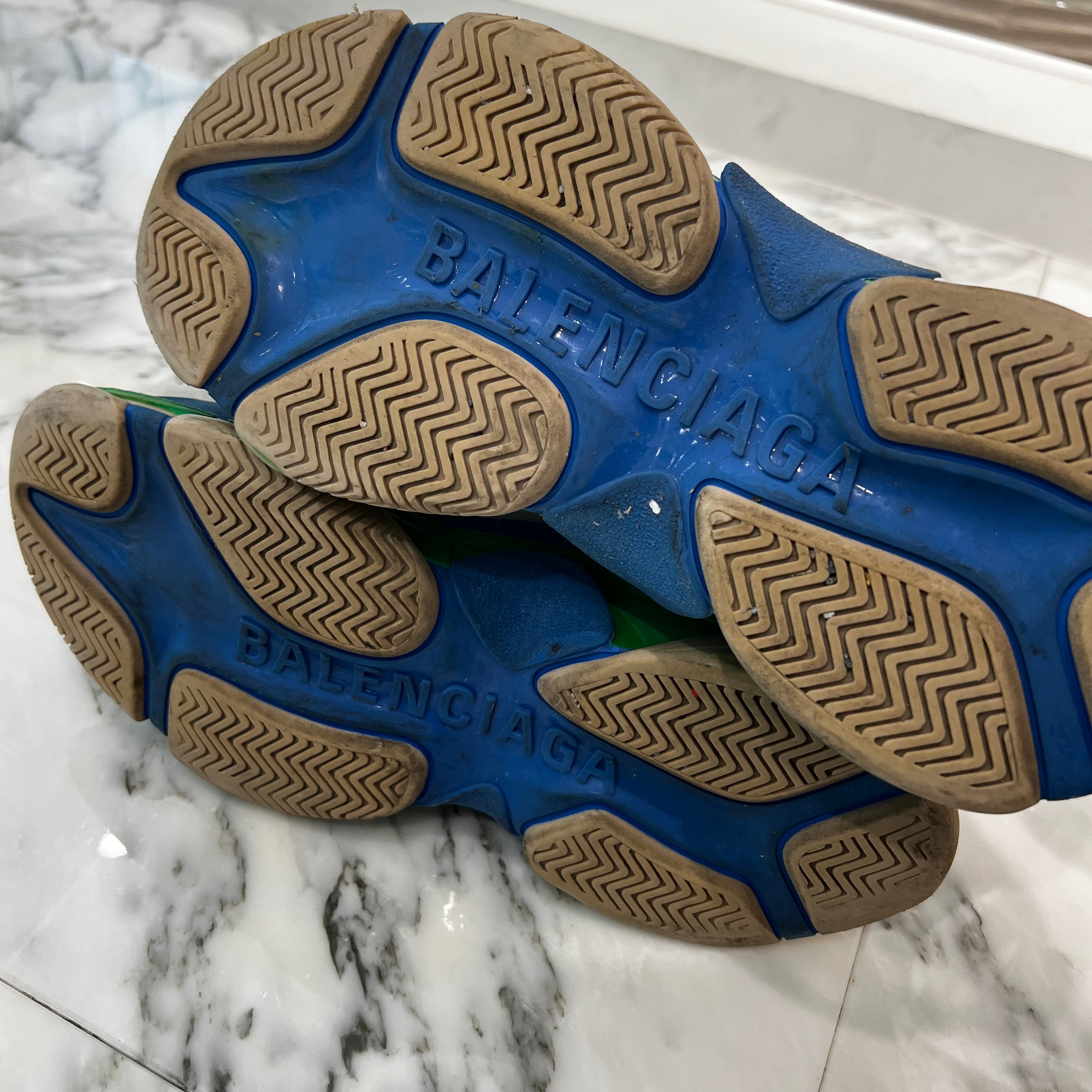 BALENCIAGA Triple S Low Cut Sneakers 541620 Size 42（27.5cm） バレンシアガ トリプスS ローカットスニーカー サイズ42（27.5cm）