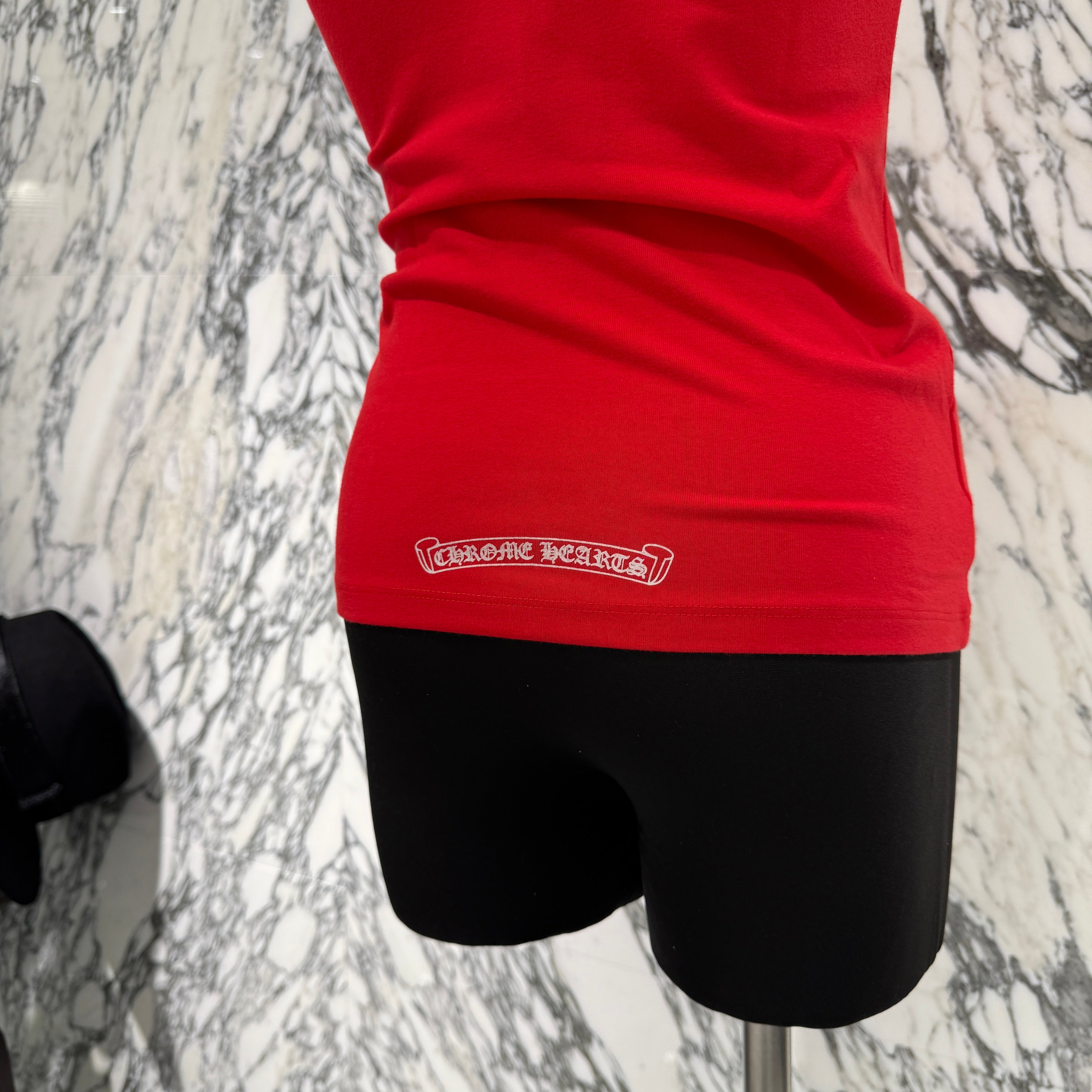 CHROME HEARTS Horseshoe Short Camisole Top Size M クロムハーツ ホースシュー ショート キャミソールトップ サイズM