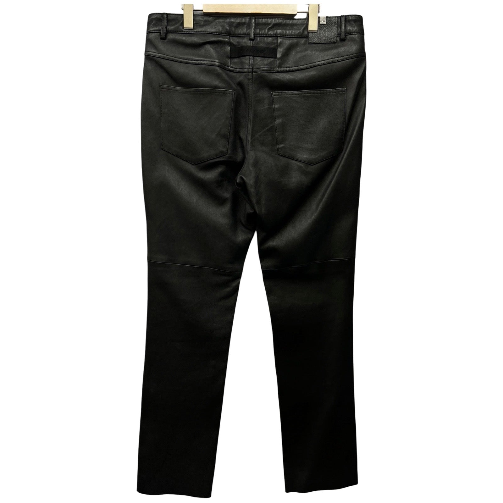 1017 ALYX 9SM 2019AW Leather Pants with Nylon Buckle Size 52