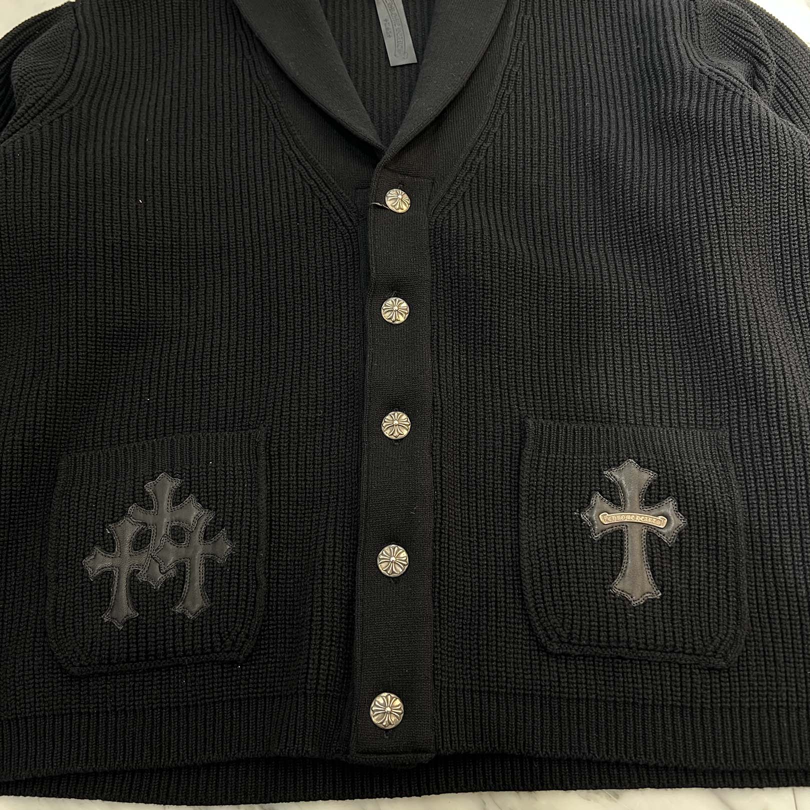 ChromeHearts Cashmere cardiganカシミアカーディガン ChromeHearts Cashmere cardiganカシミアカーディガン