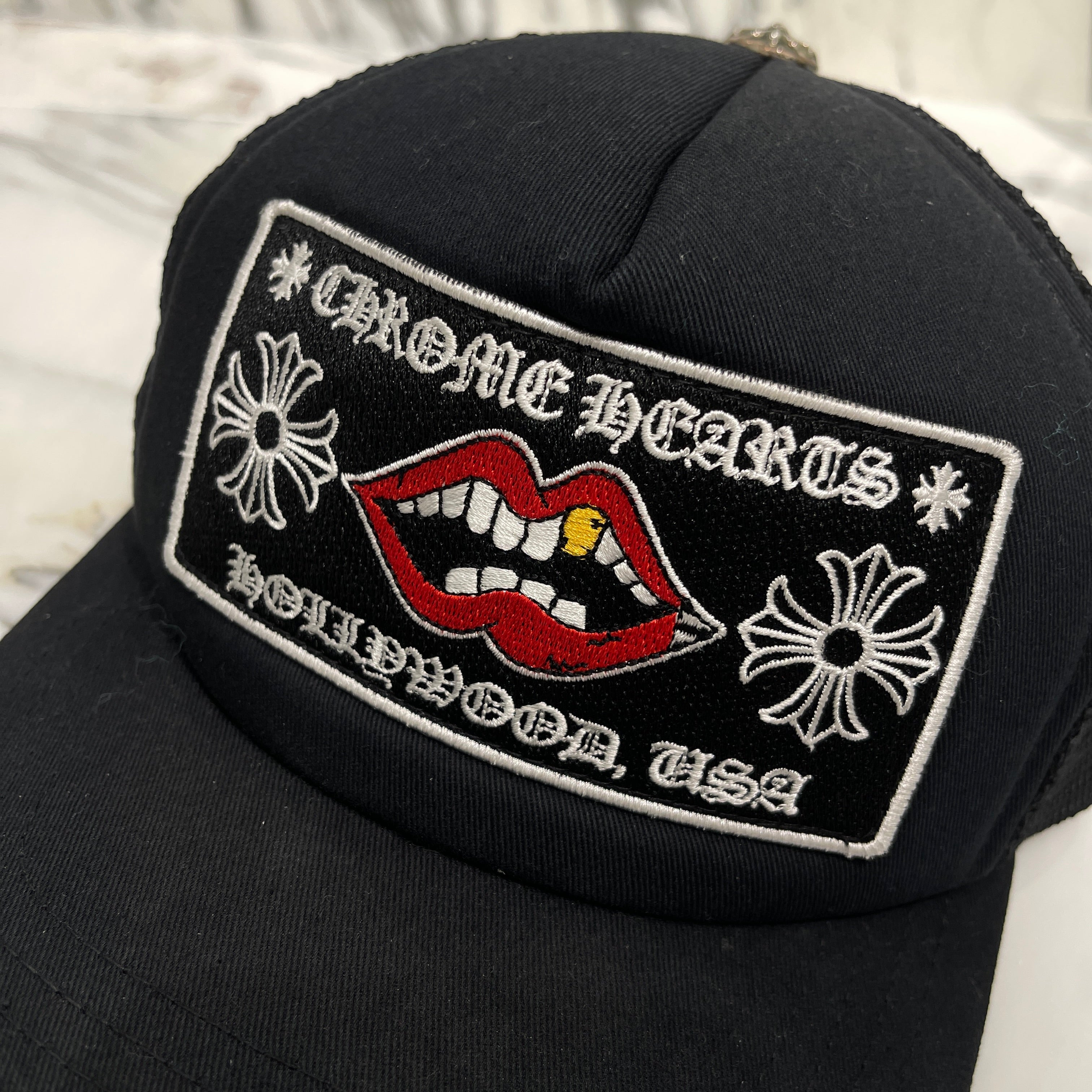CHROME HEARTS × MATTY BOY Chomper Trucker Mesh Cap Size ONE SIZE
