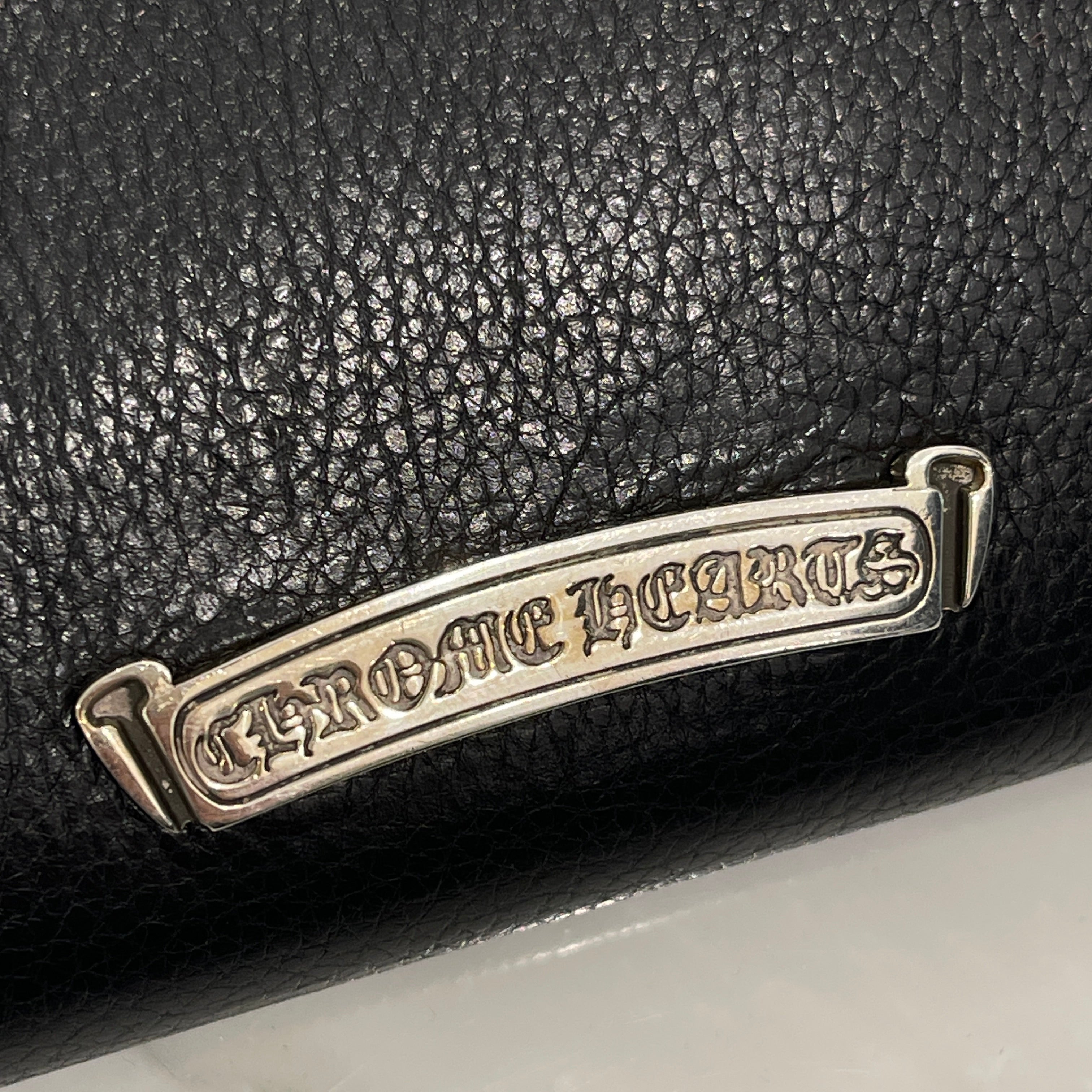 CHROME HEARTS Wave Mini Cross Ball Wallet クロムハーツ ウェーブ ミニ クロスボール ウォレット