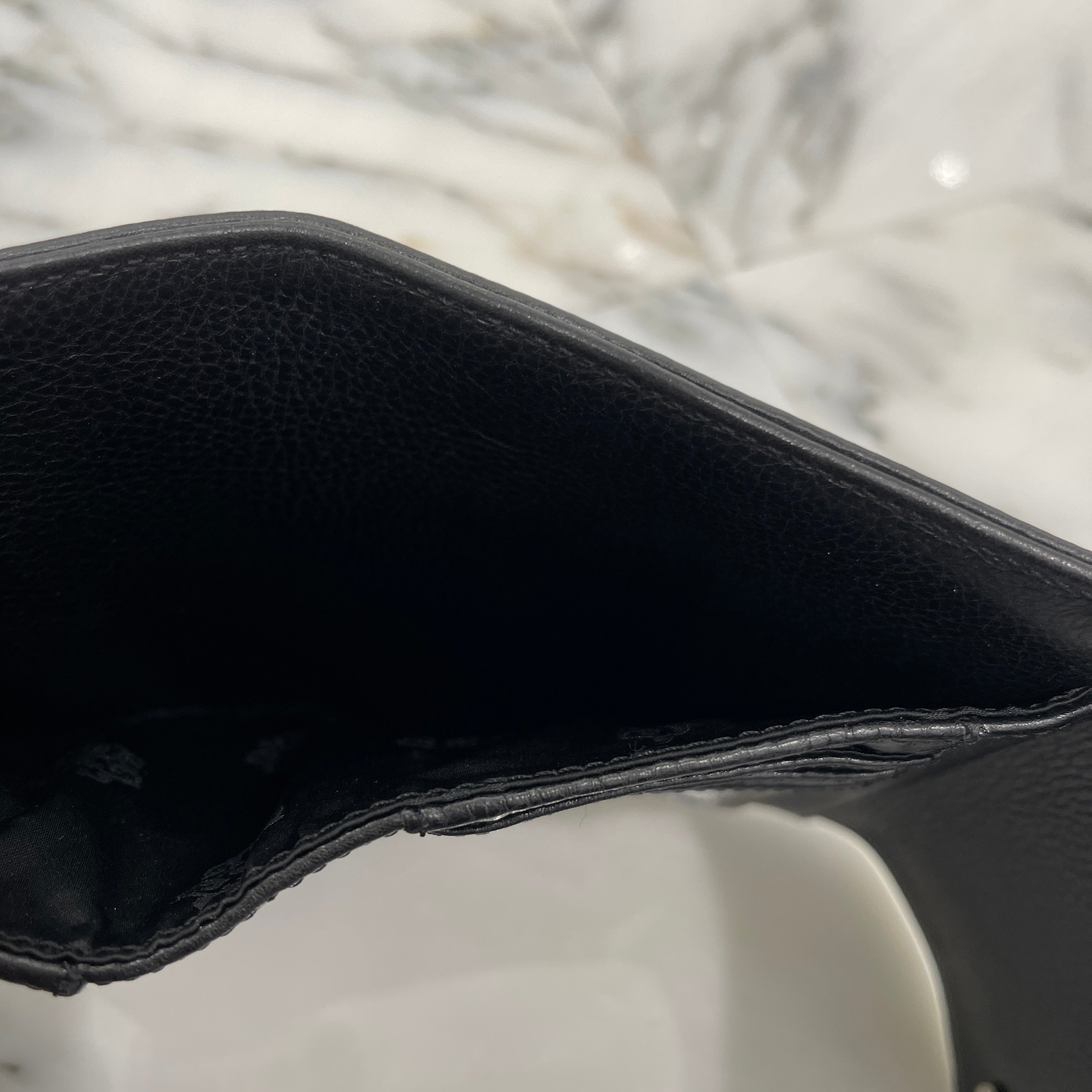 CHROME HEARTS Wave Mini Cross Ball Wallet クロムハーツ ウェーブ ミニ クロスボール ウォレット