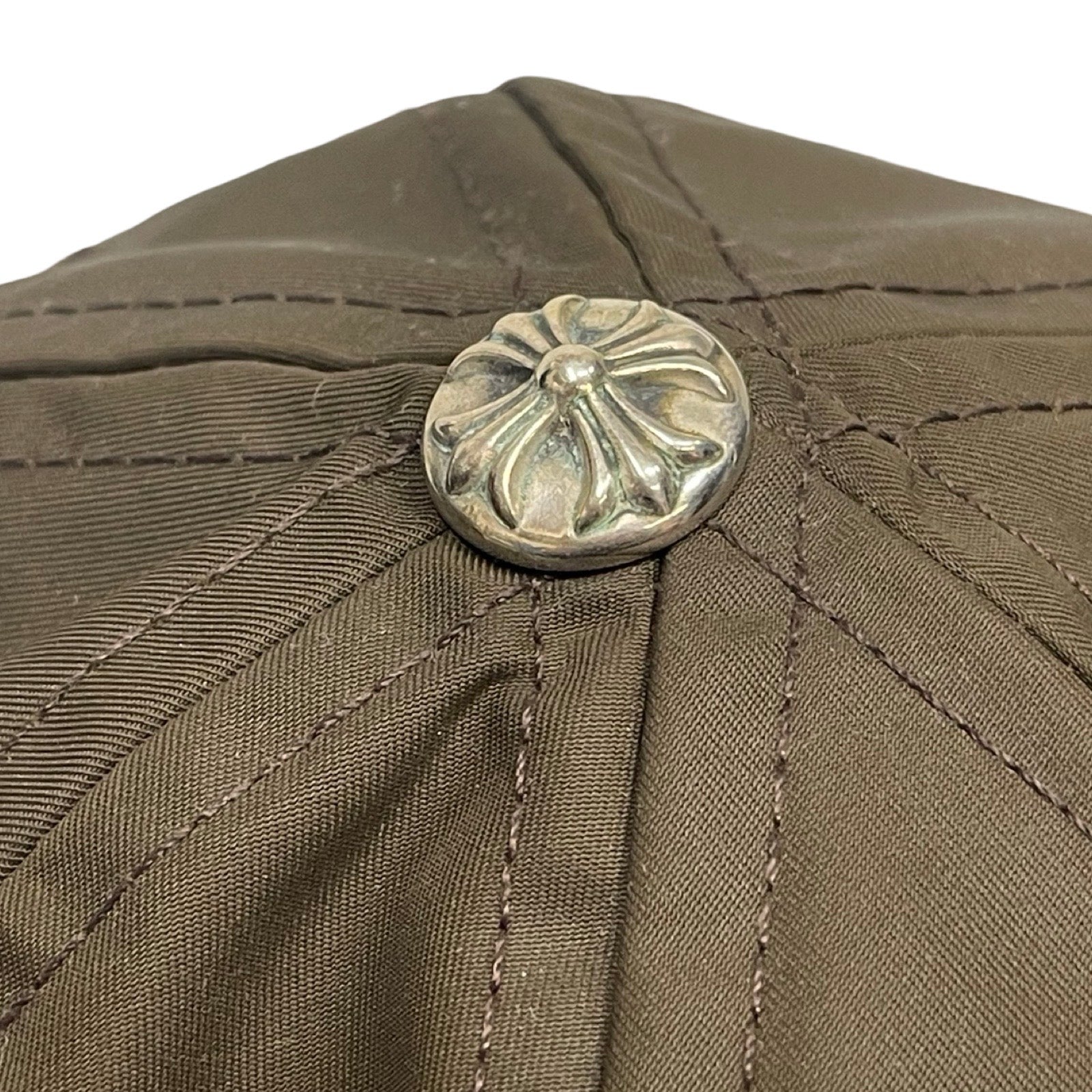 CHROME HEARTS Striped Heart Trucker Cap Size ONE SIZE