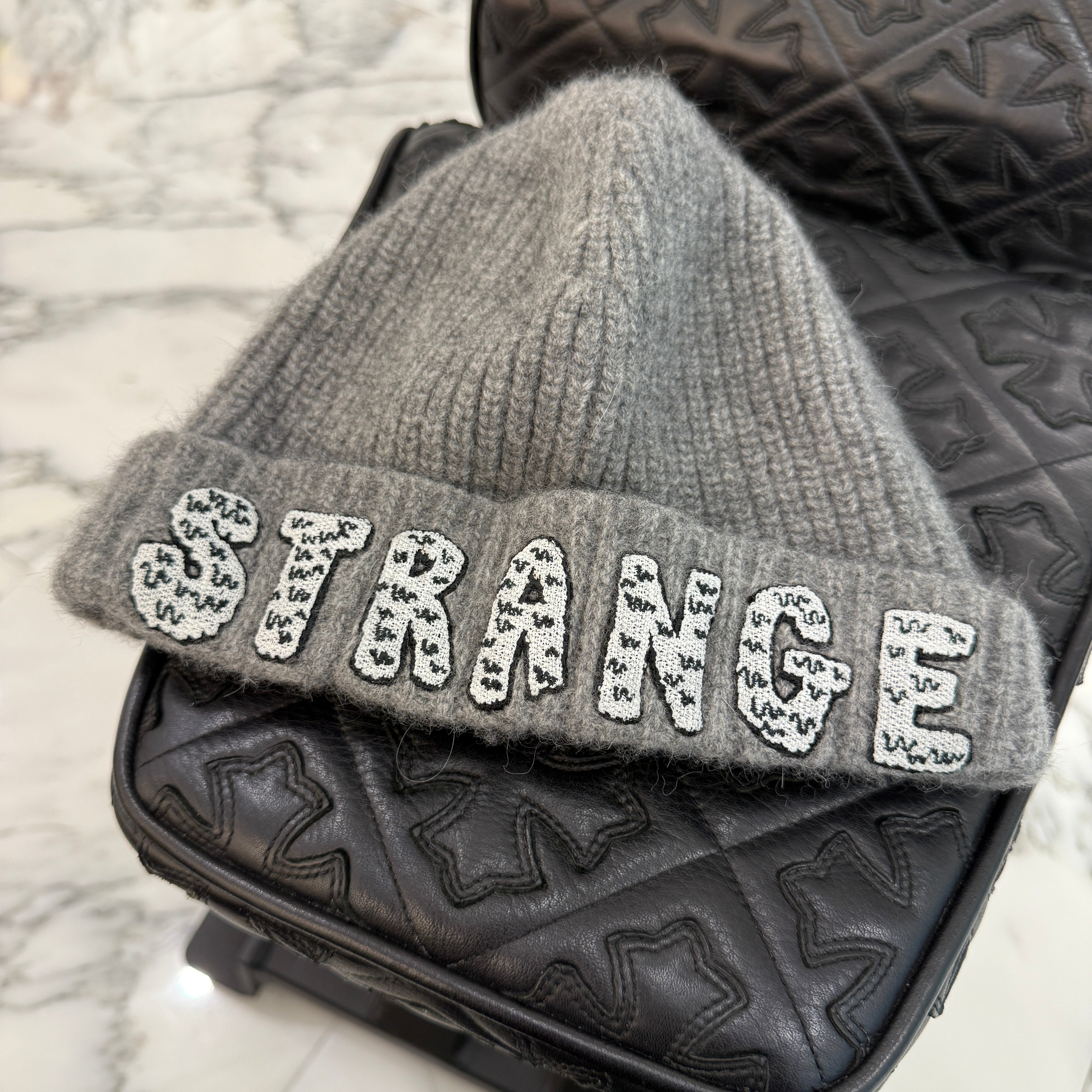 CELINE × Mermaid Hex 2021AW STRANGE Knit Cap 2A30R9340 Size TU セリーヌ×マーメイドヘックス ストレンジ ニットキャップ サイズTU