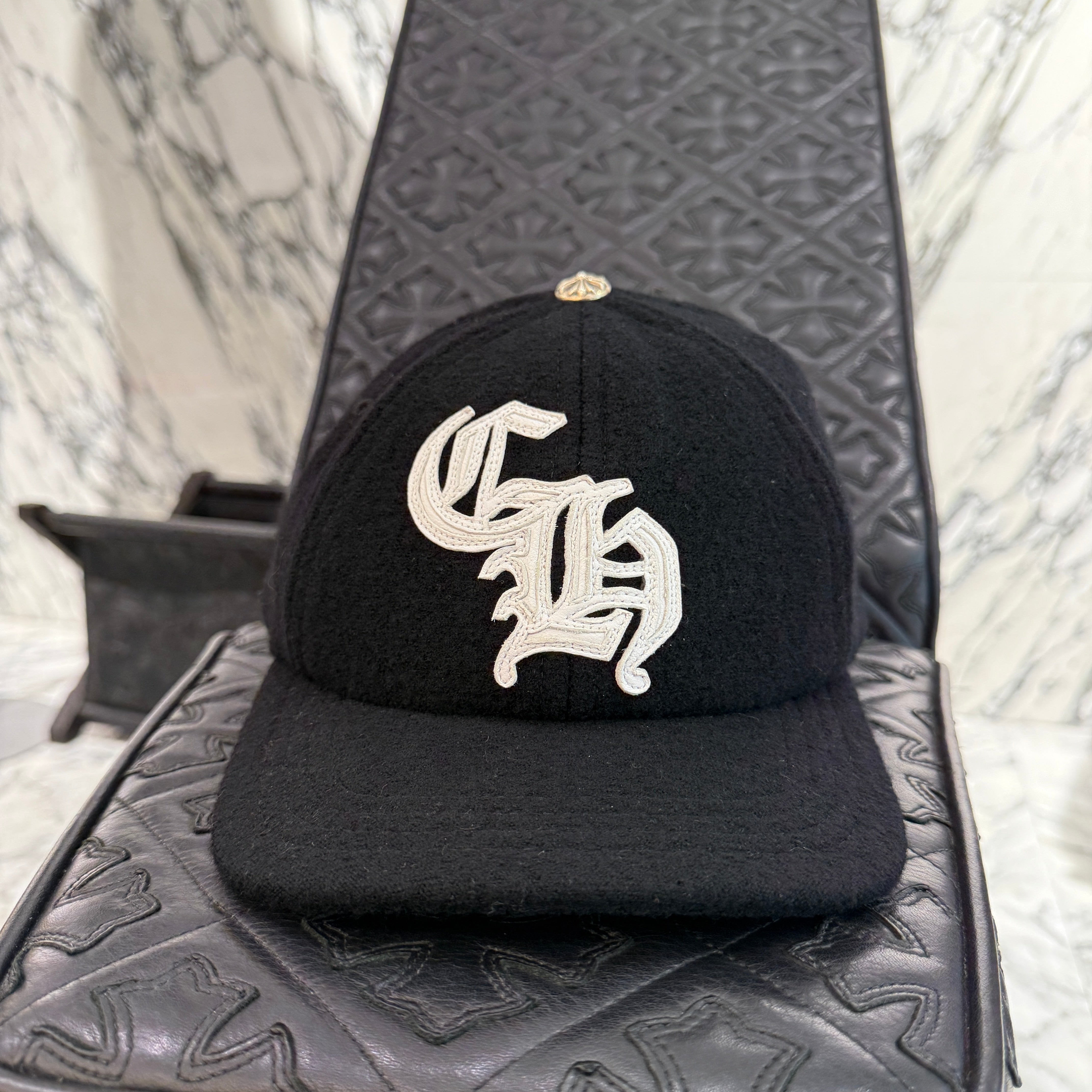 CHROME HEARTS CH Patch Wool Trucker Cap Size ONE SIZE（53-60）クロムハーツ CHパッチ ウール トラッカーキャップ サイズONE SIZE（53-60）