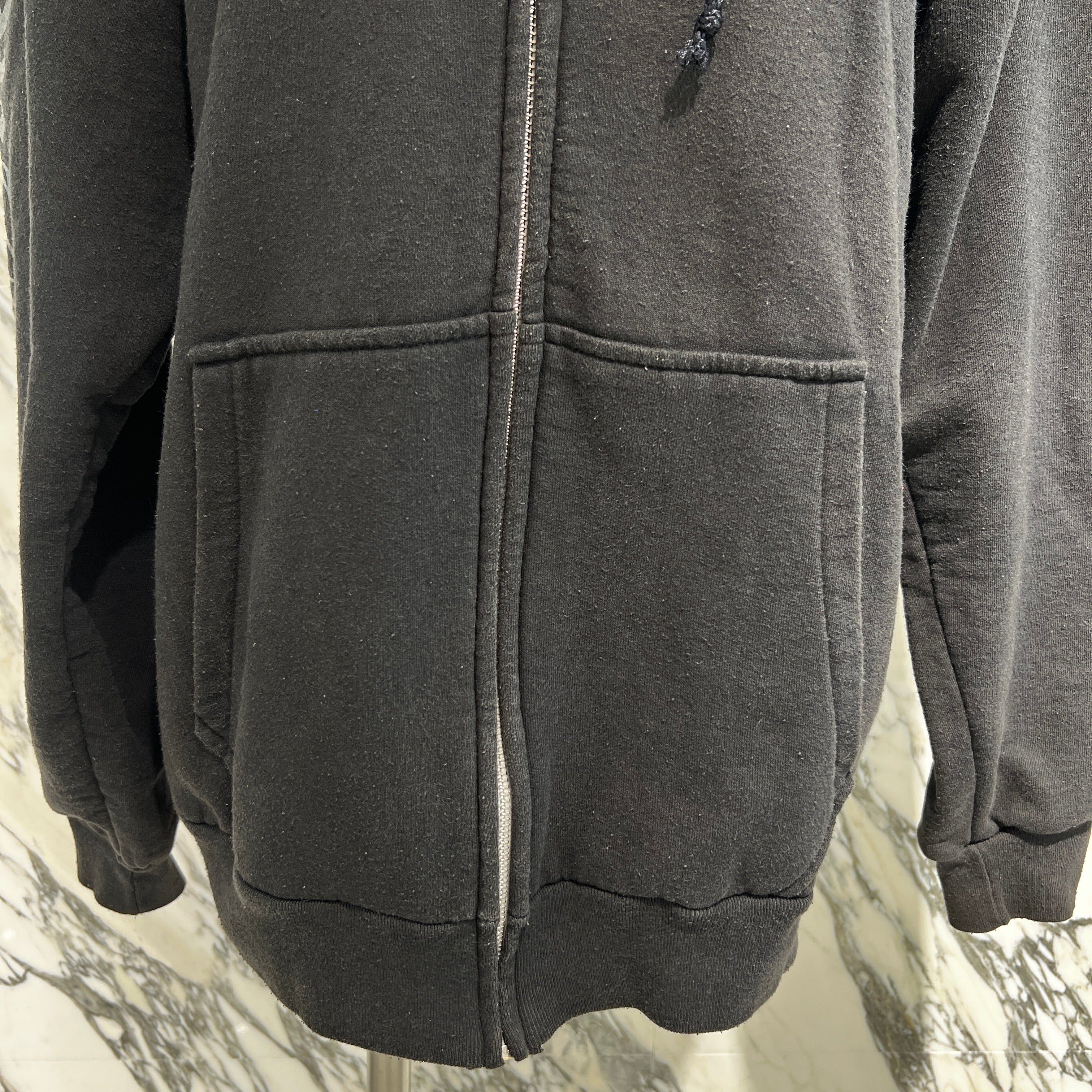 CHROME HEARTS Hooded FUCK YOU Horseshoe Zip Up Hoodie Size M クロムハーツ フーデッド ファックユー ホースシュー ジップアップフーディ サイズM