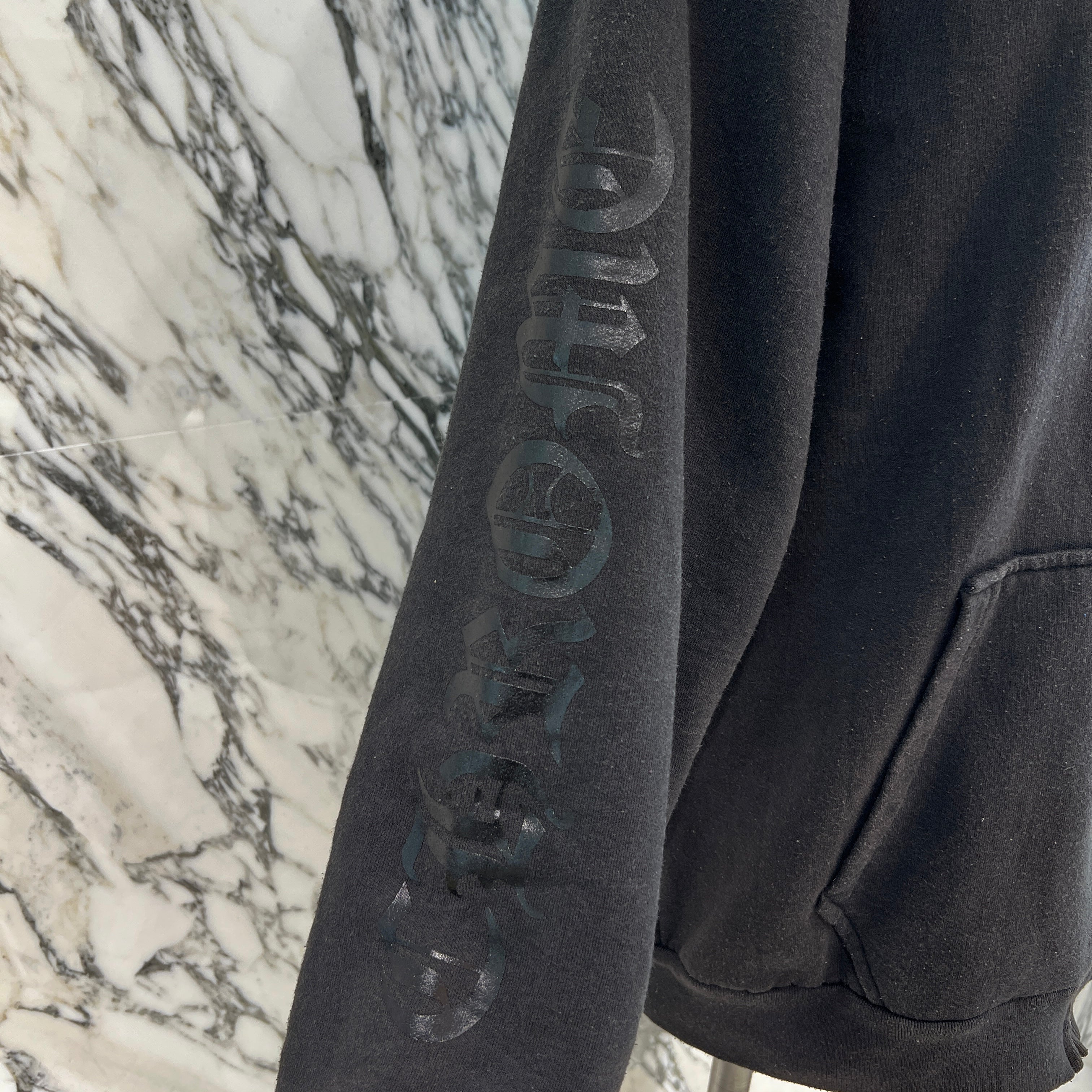 CHROME HEARTS Hooded FUCK YOU Horseshoe Zip Up Hoodie Size M クロムハーツ フーデッド ファックユー ホースシュー ジップアップフーディ サイズM