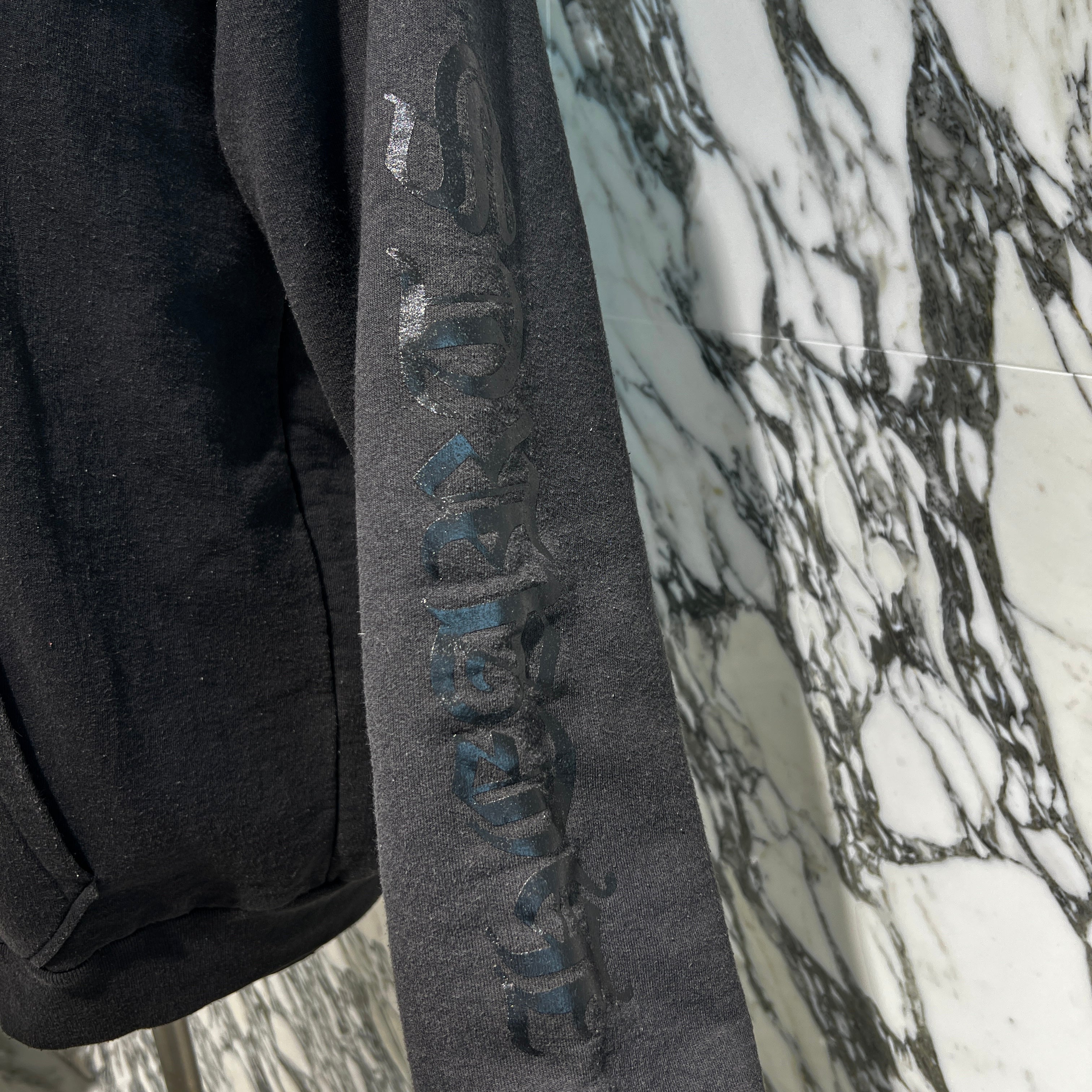 CHROME HEARTS Hooded FUCK YOU Horseshoe Zip Up Hoodie Size M クロムハーツ フーデッド ファックユー ホースシュー ジップアップフーディ サイズM