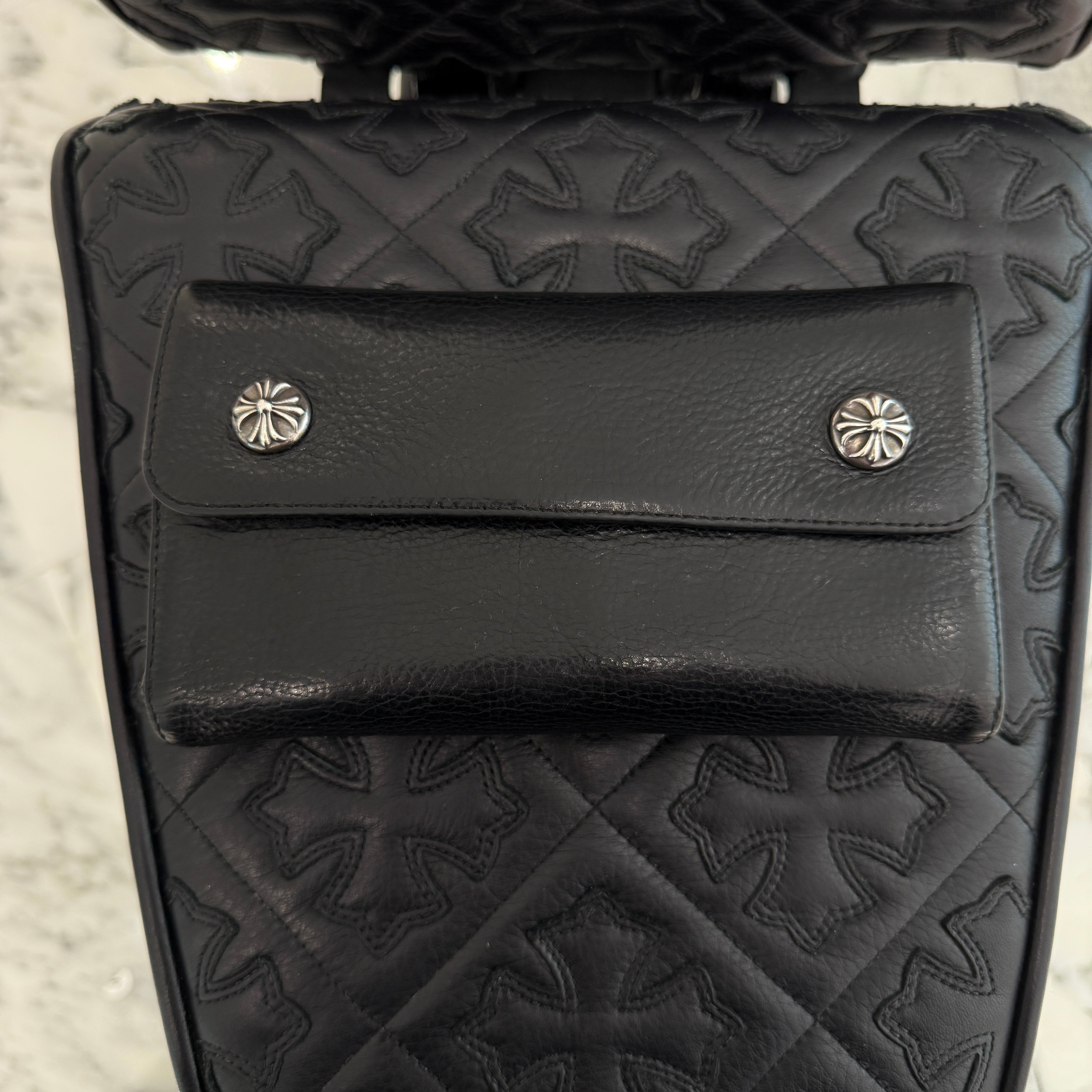 CHROME HEARTS Wave Cross Ball Wallet クロムハーツ ウェーブ クロスボール ウォレット