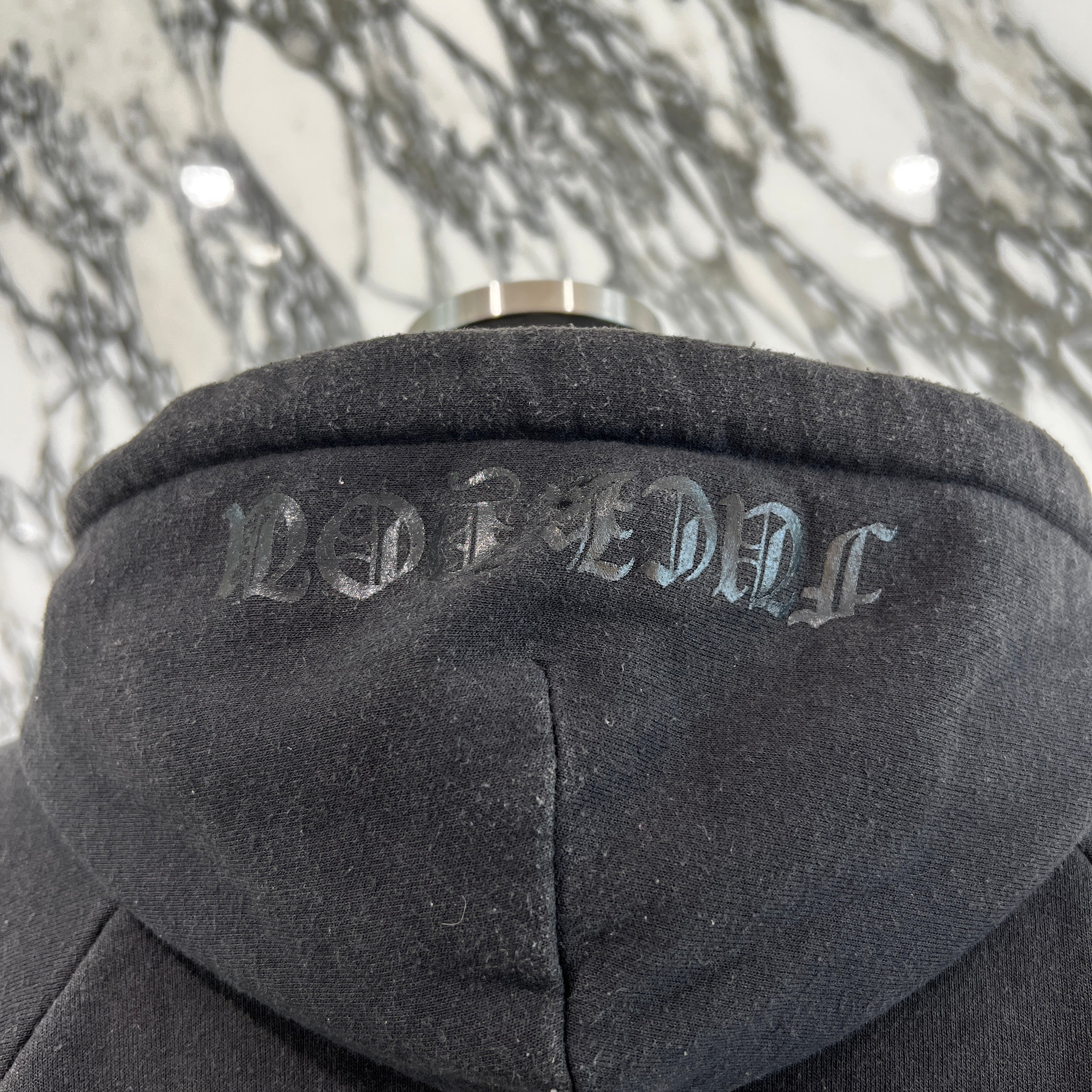 CHROME HEARTS Hooded FUCK YOU Horseshoe Zip Up Hoodie Size M クロムハーツ フーデッド ファックユー ホースシュー ジップアップフーディ サイズM