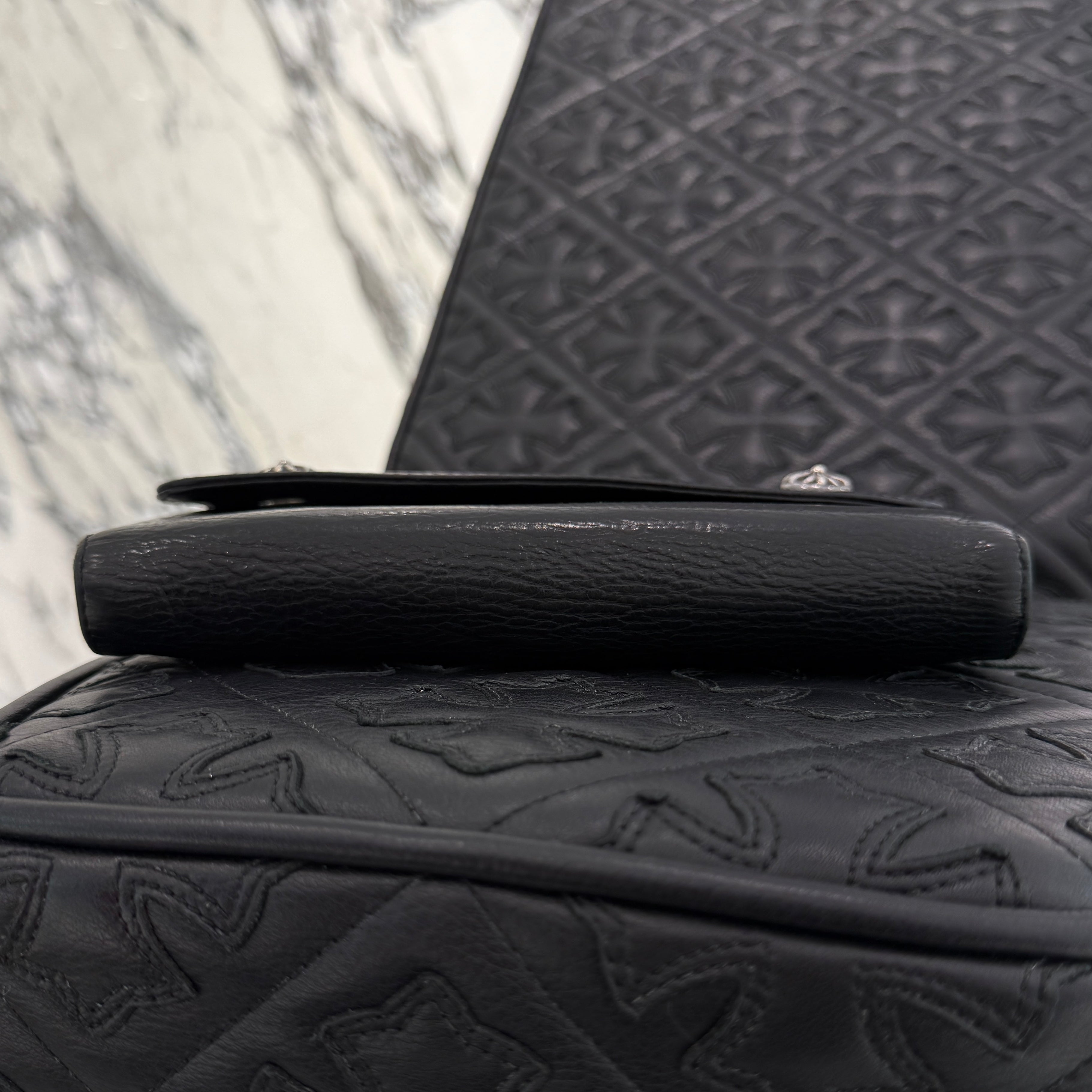 CHROME HEARTS Wave Cross Ball Wallet クロムハーツ ウェーブ クロスボール ウォレット