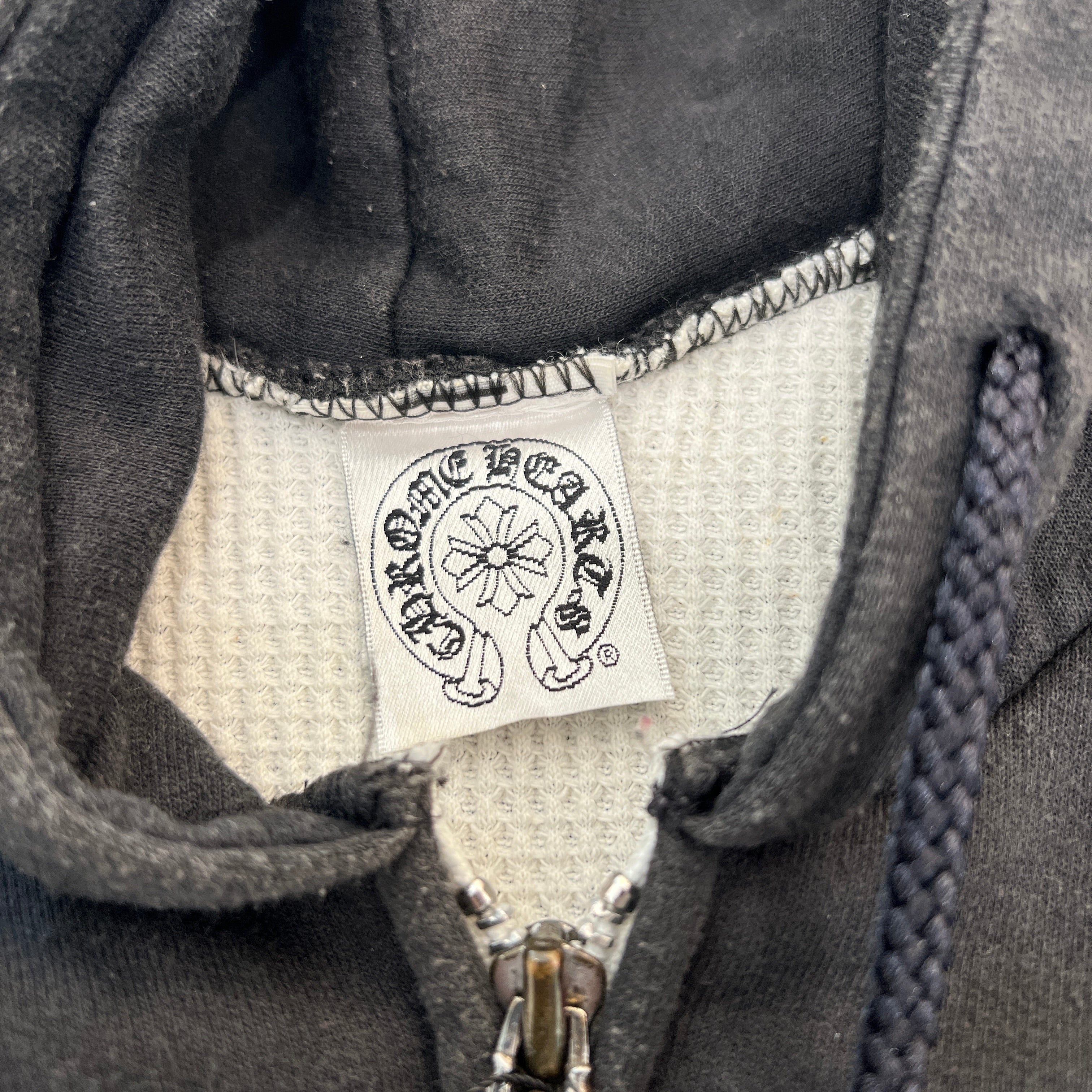 CHROME HEARTS Hooded FUCK YOU Horseshoe Zip Up Hoodie Size M クロムハーツ フーデッド ファックユー ホースシュー ジップアップフーディ サイズM