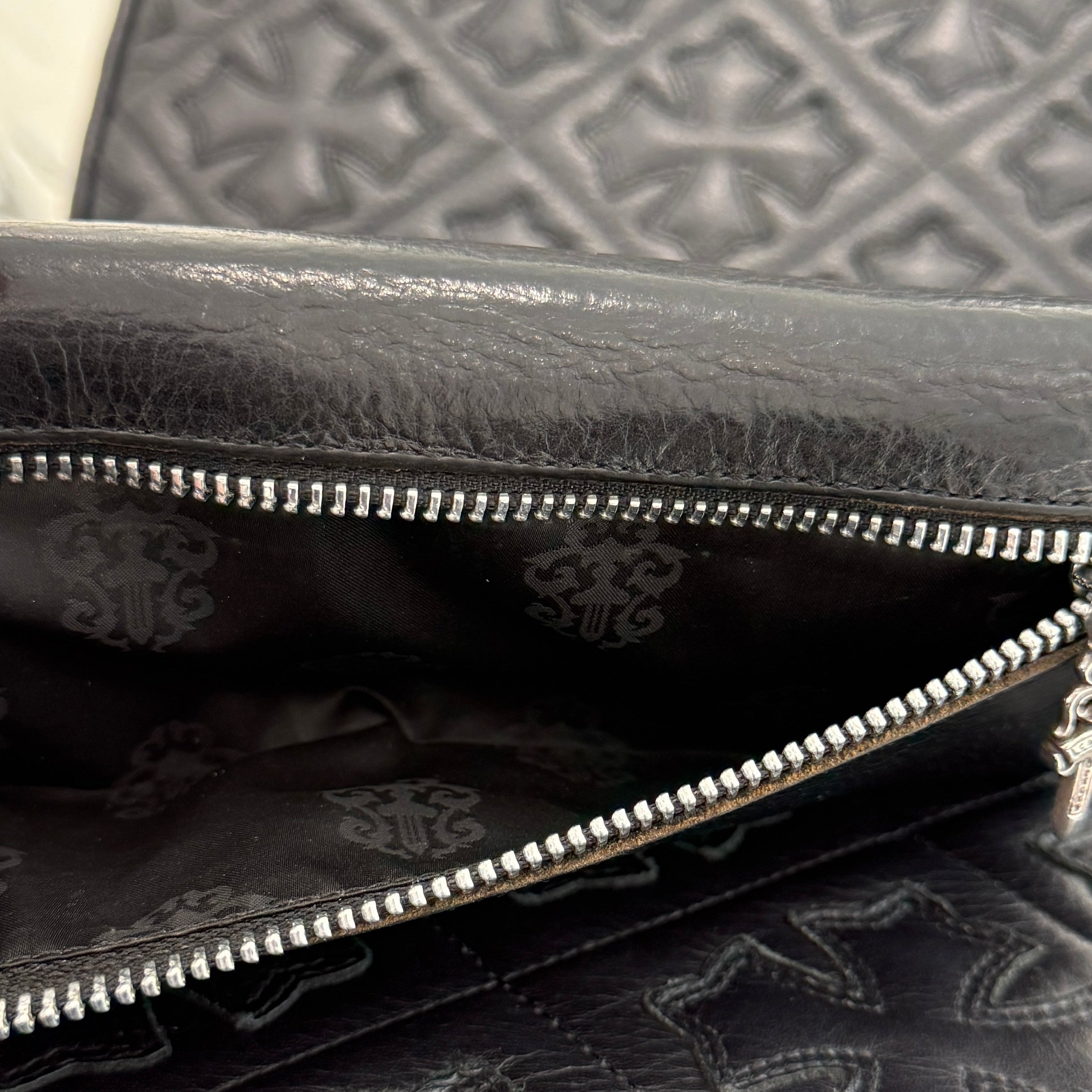 CHROME HEARTS Wave Cross Ball Wallet クロムハーツ ウェーブ クロスボール ウォレット