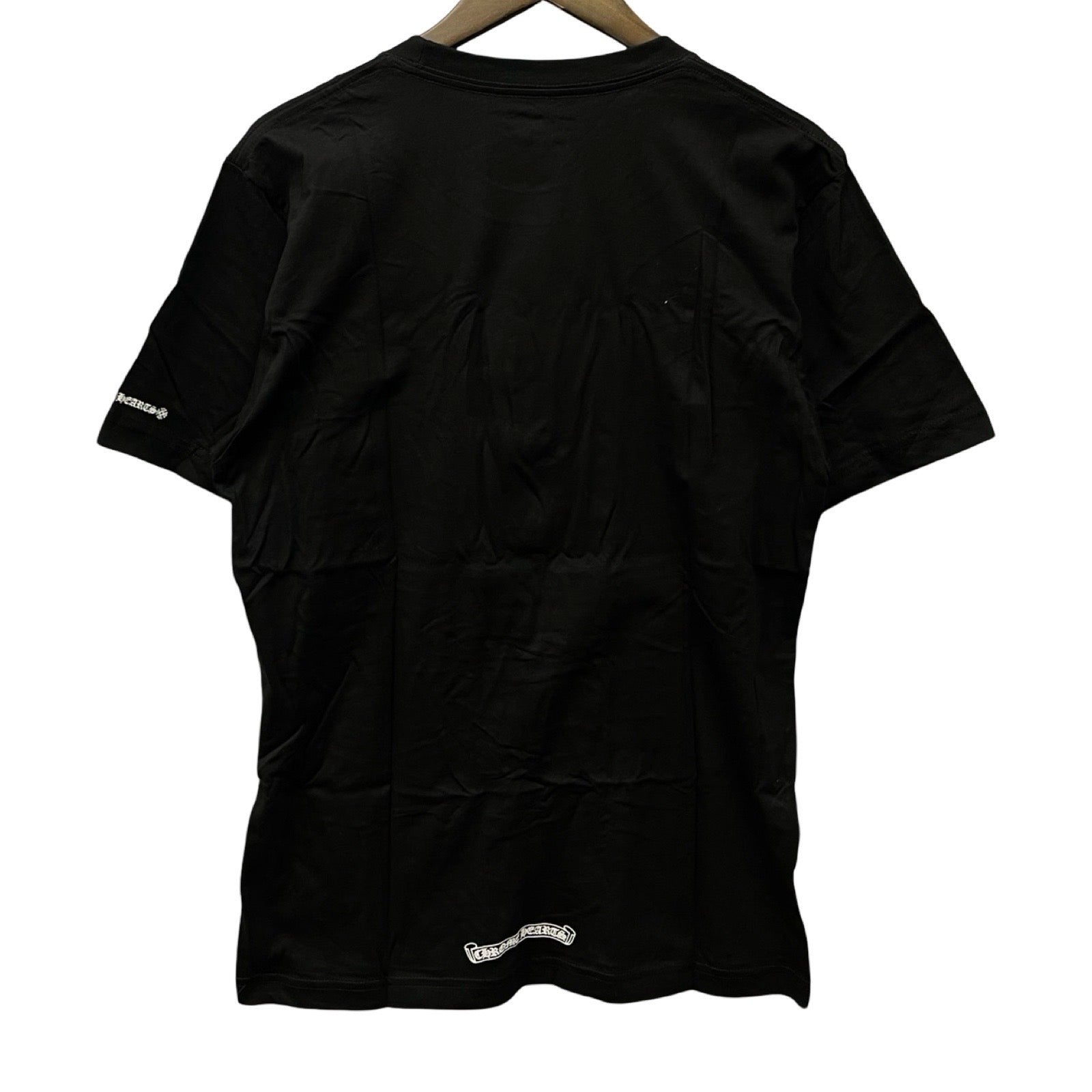 CHROME HEARTS Neck Logo Tee Size M